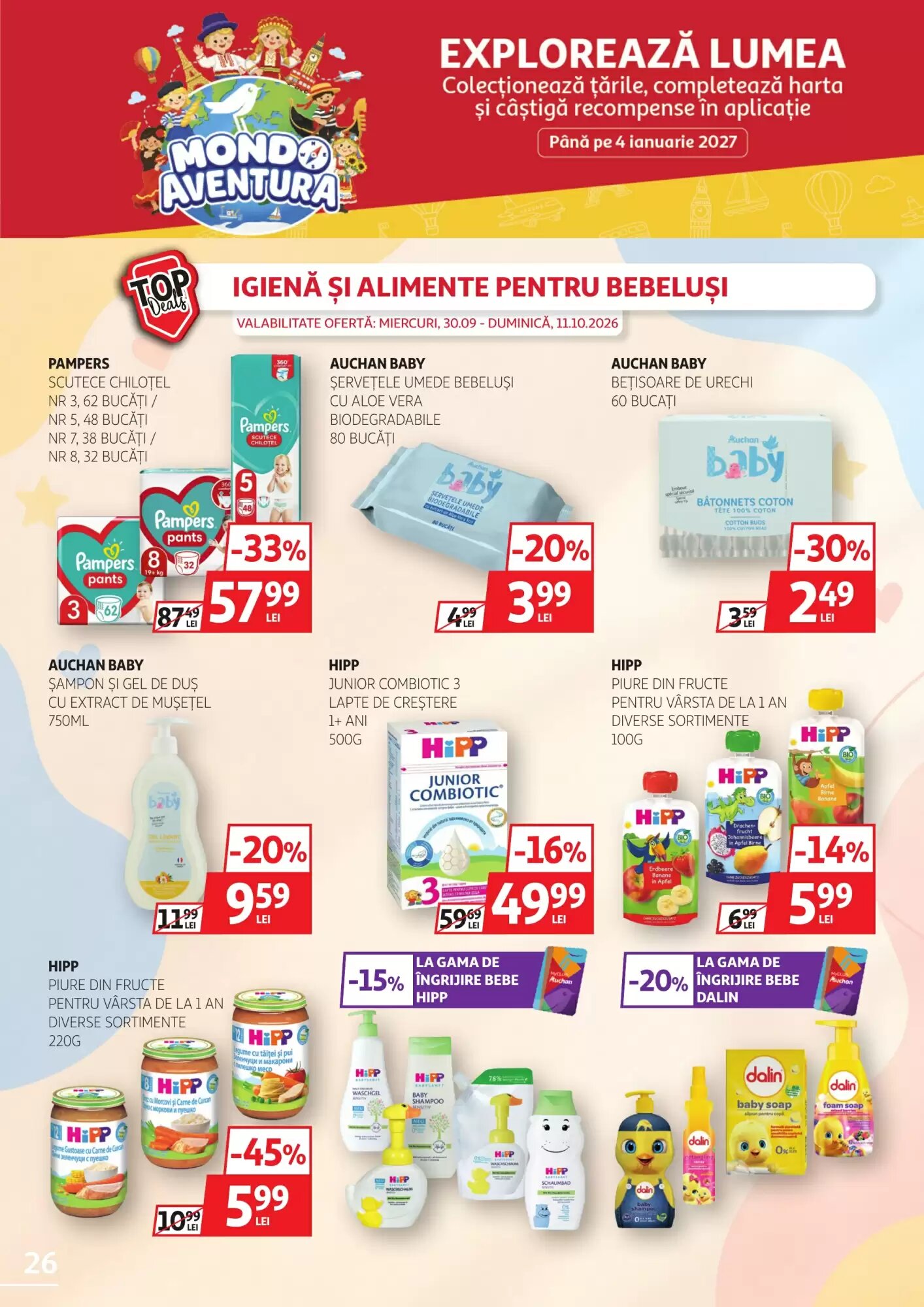 Catalogul cu oferte Auchan valabil de la 30.09.2026 - Pagina 26.
