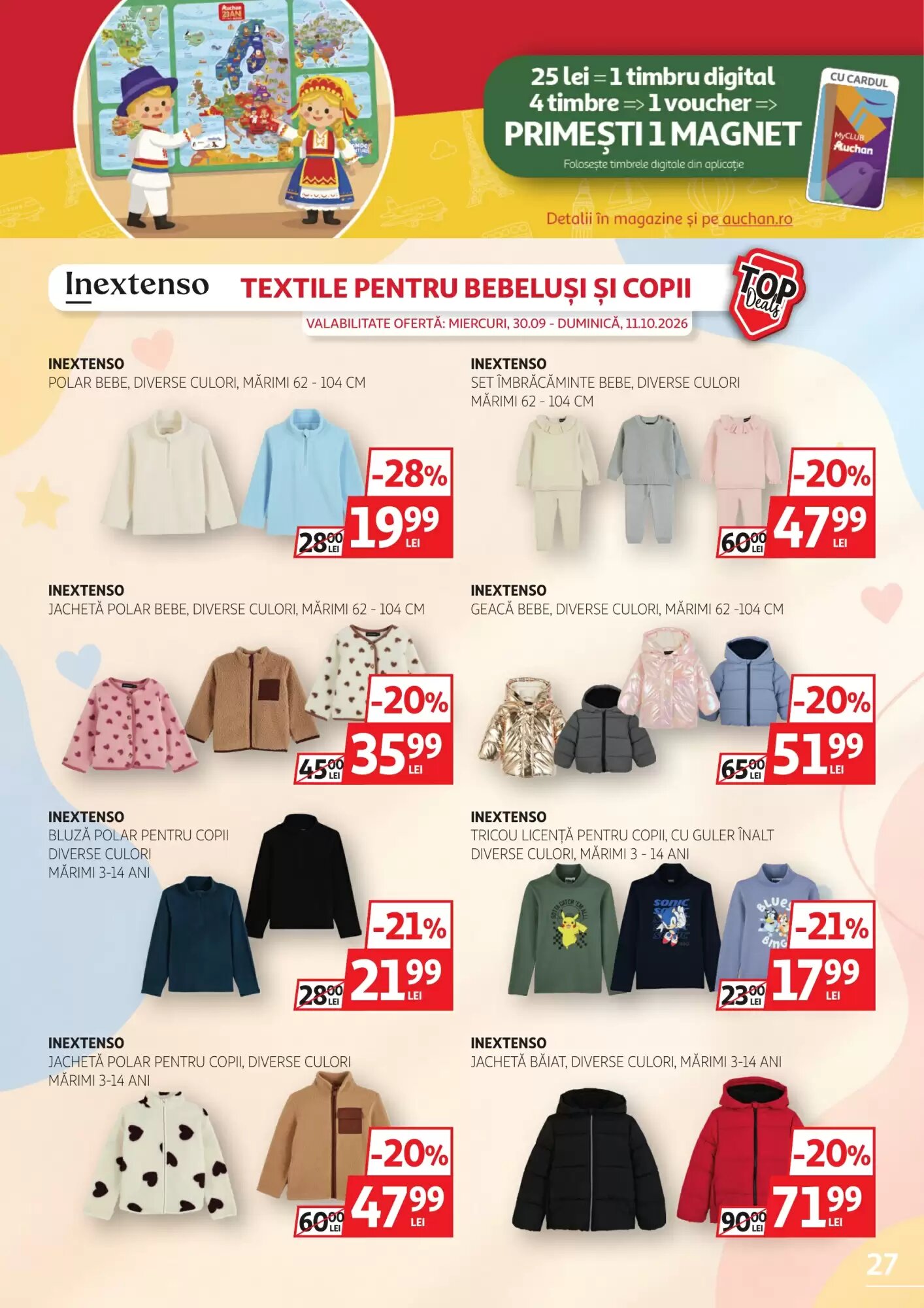 Catalogul cu oferte Auchan valabil de la 30.09.2026 - Pagina 27.