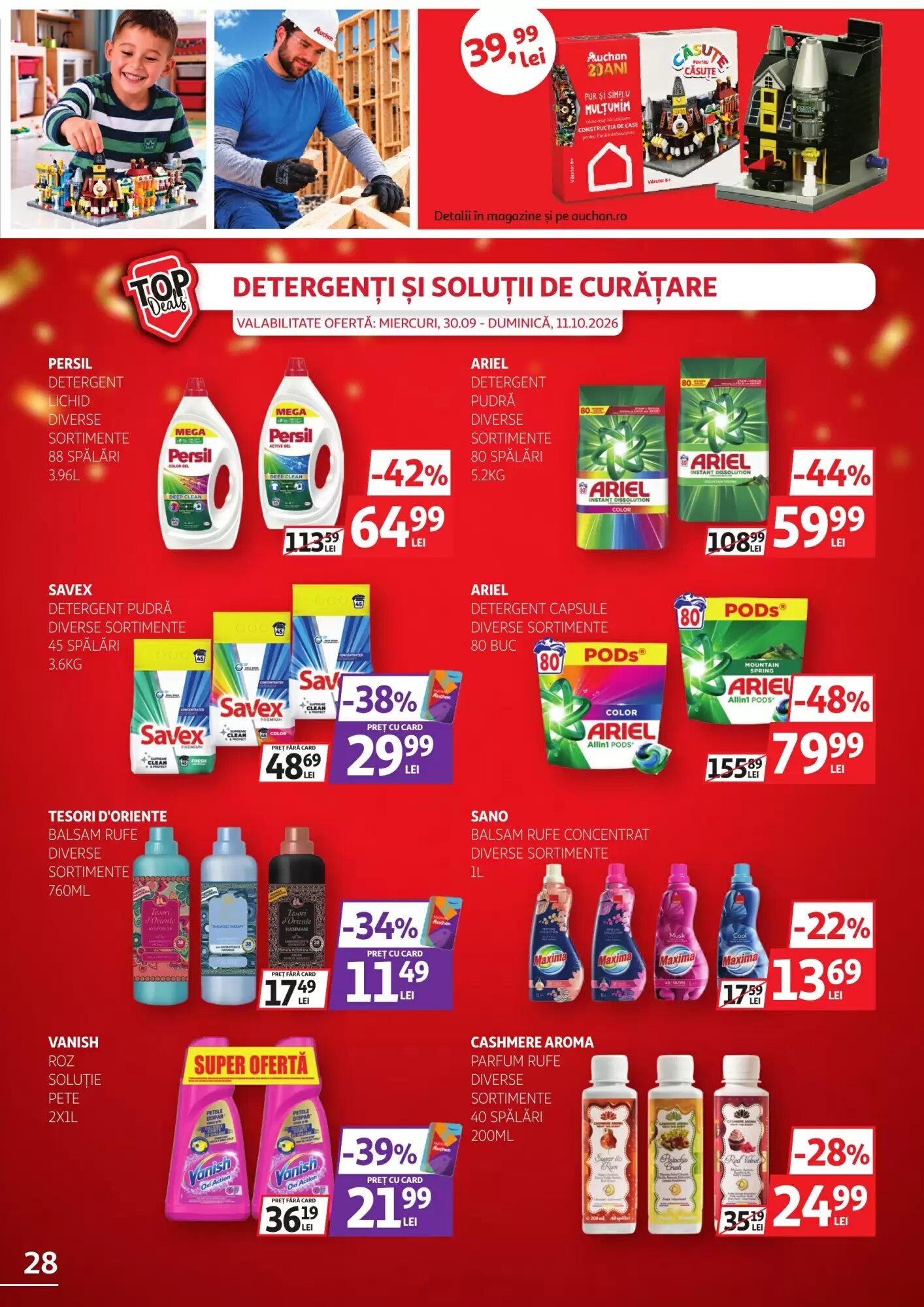 Catalogul cu oferte Auchan valabil de la 30.09.2026 - Pagina 28.