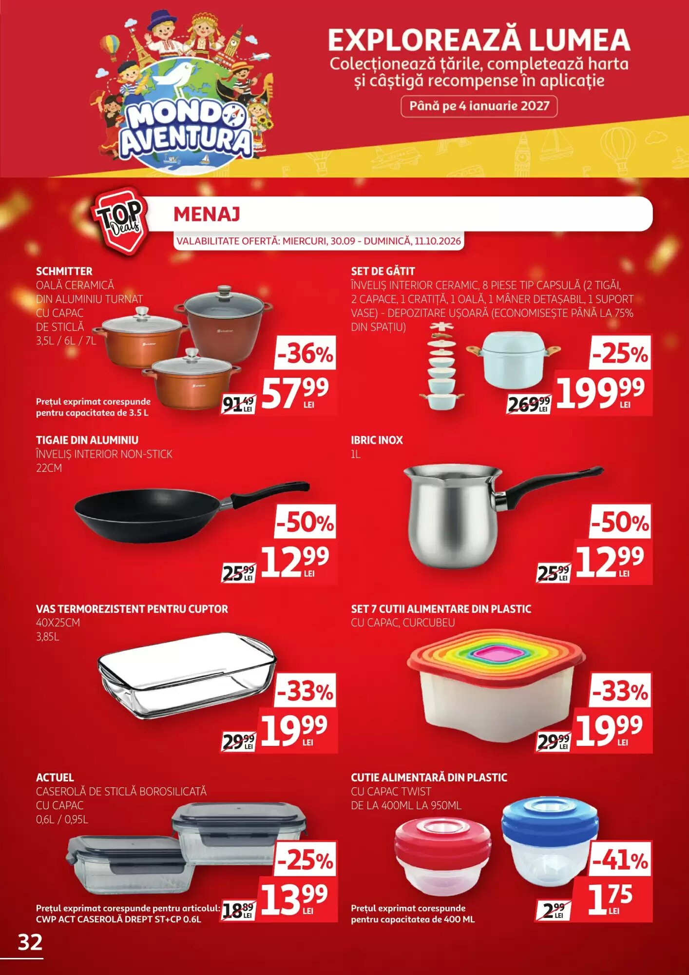Catalogul cu oferte Auchan valabil de la 30.09.2026 - Pagina 32.