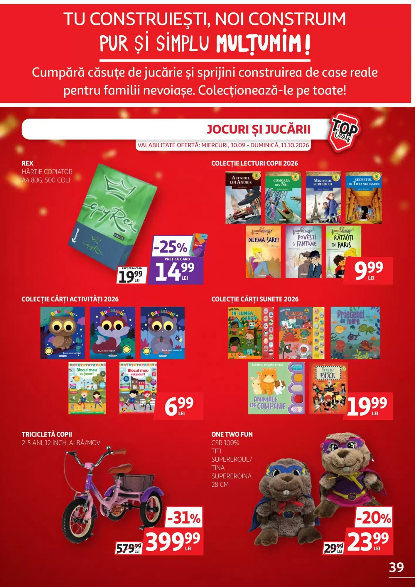 Catalogul cu oferte Auchan valabil de la 30.09.2026 - Pagina 39.