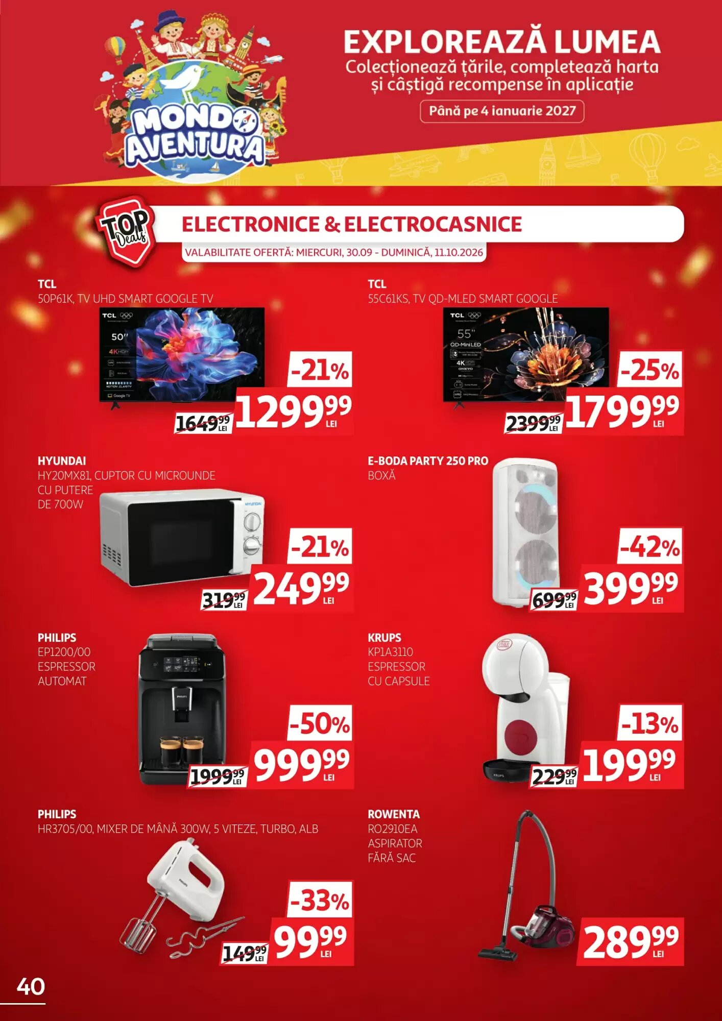 Catalogul cu oferte Auchan valabil de la 30.09.2026 - Pagina 40.
