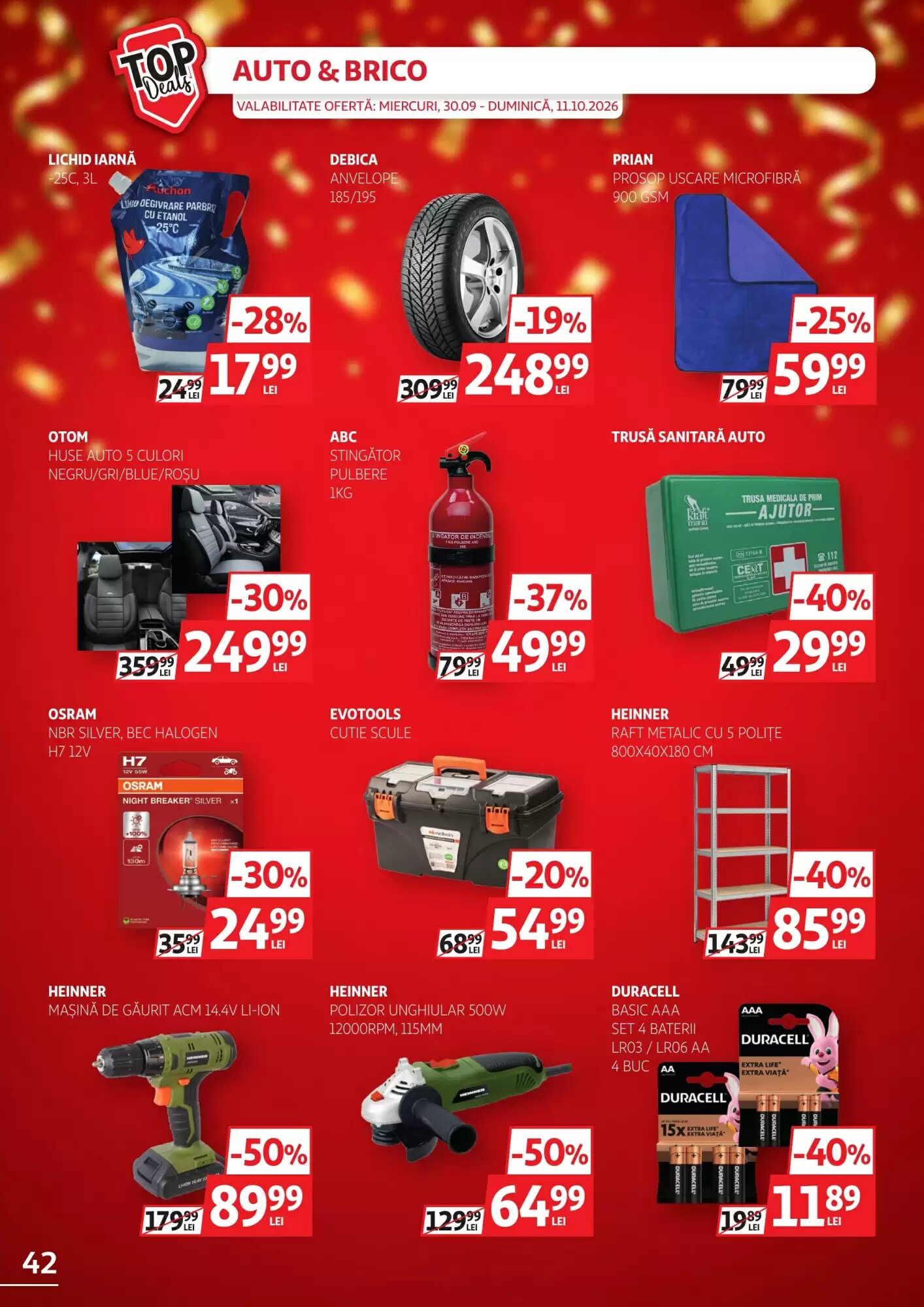 Catalogul cu oferte Auchan valabil de la 30.09.2026 - Pagina 42.