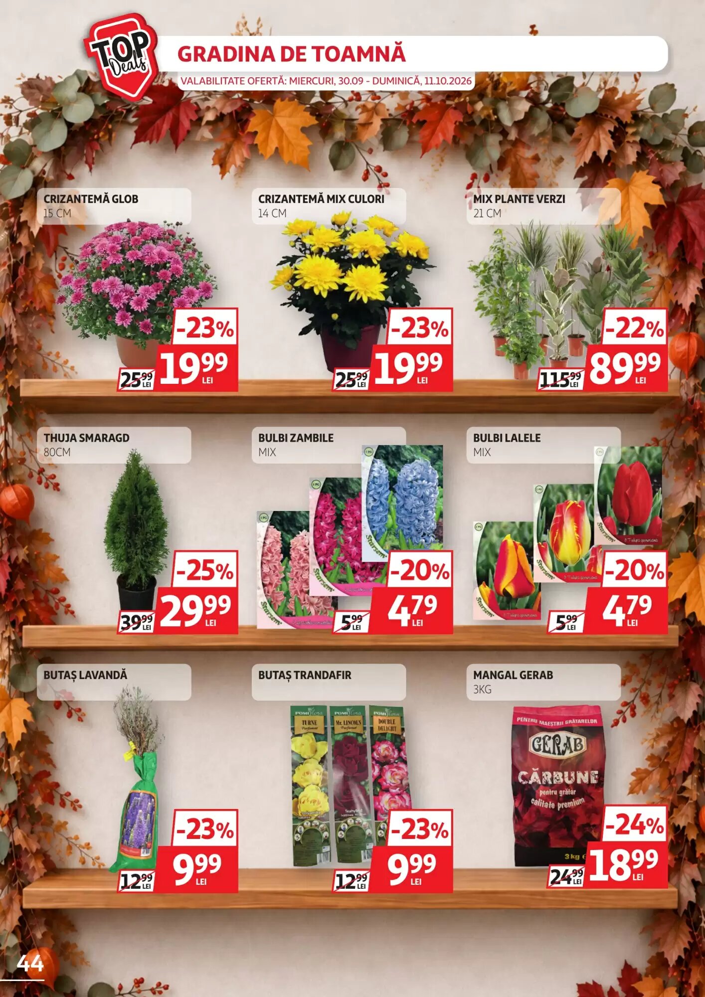 Catalogul cu oferte Auchan valabil de la 30.09.2026 - Pagina 44.