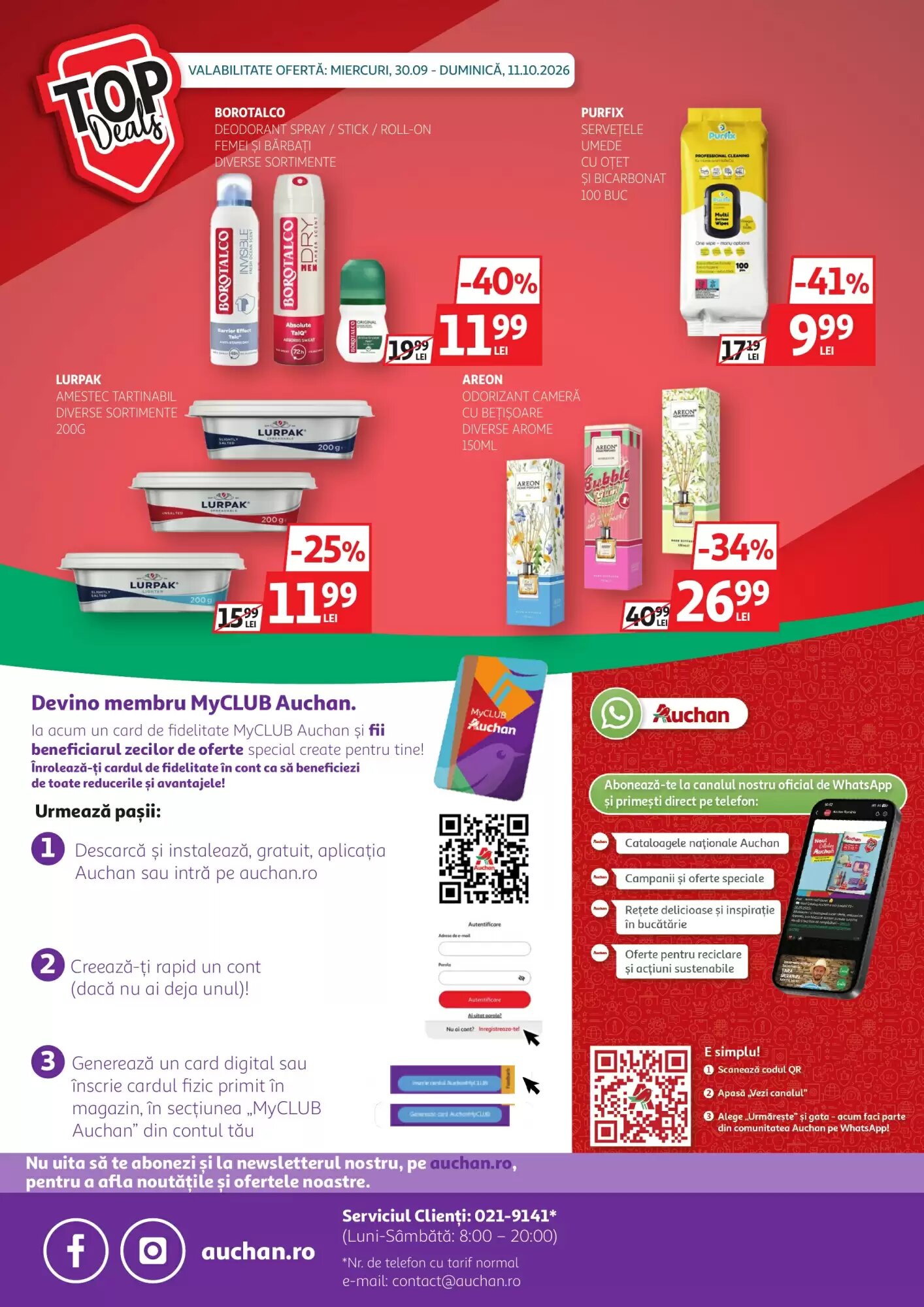 Catalogul cu oferte Auchan valabil de la 30.09.2026 - Pagina 50.