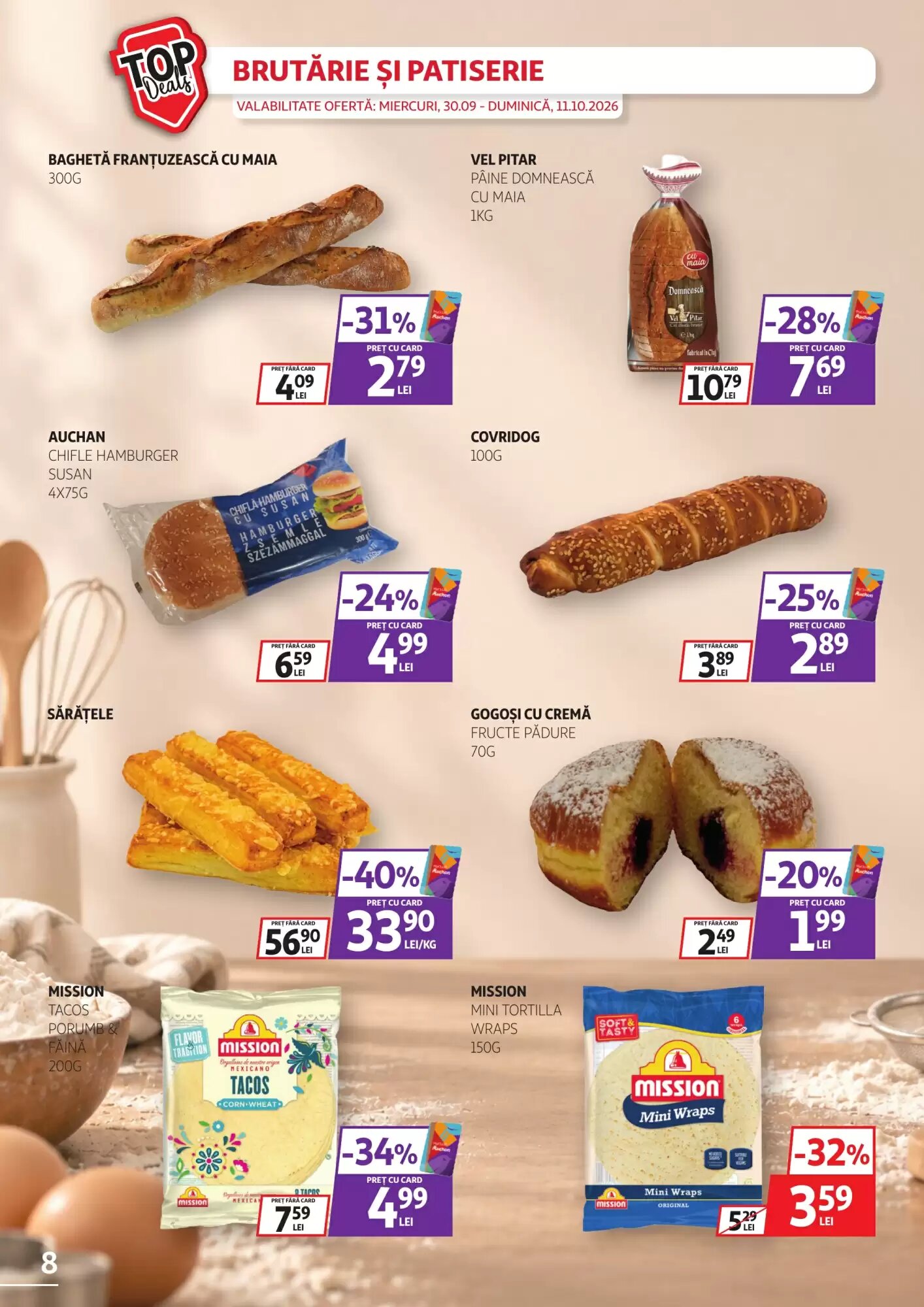 Catalogul cu oferte Auchan valabil de la 30.09.2026 - Pagina 8.
