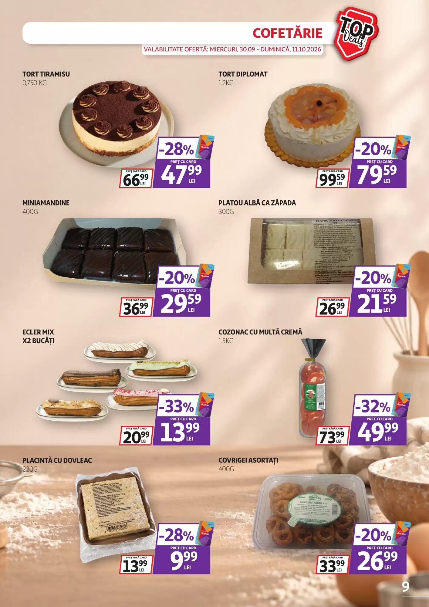 Catalogul cu oferte Auchan valabil de la 30.09.2026 - Pagina 9.