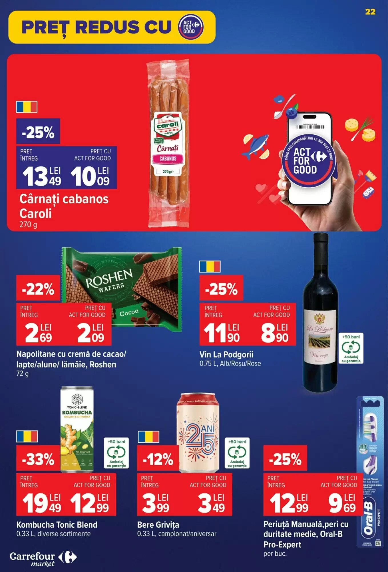 Catalogul cu oferte Carrefour Market valabil de la 30.09.2026 - Pagina 22.