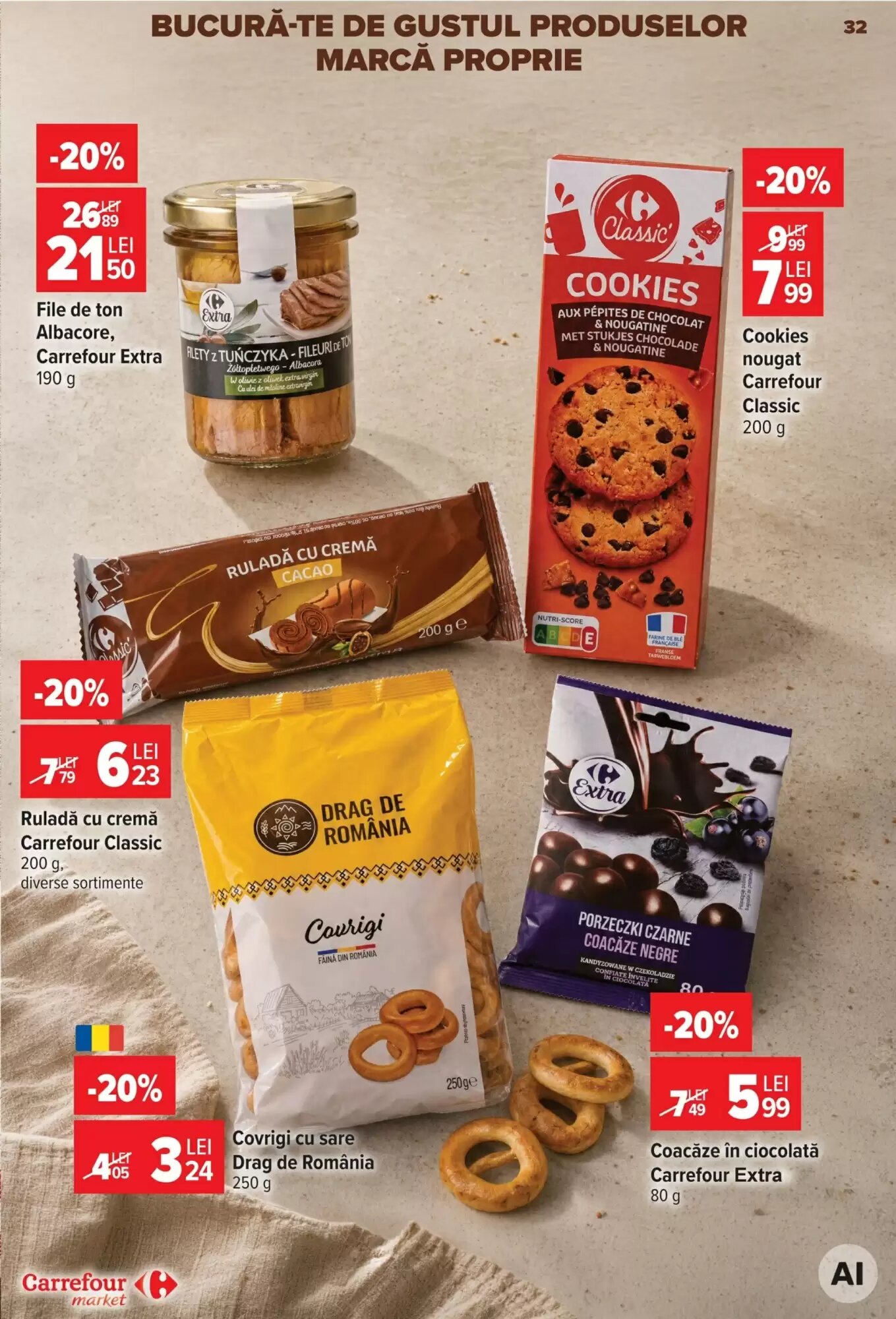 Catalogul cu oferte Carrefour Market valabil de la 30.09.2026 - Pagina 32.