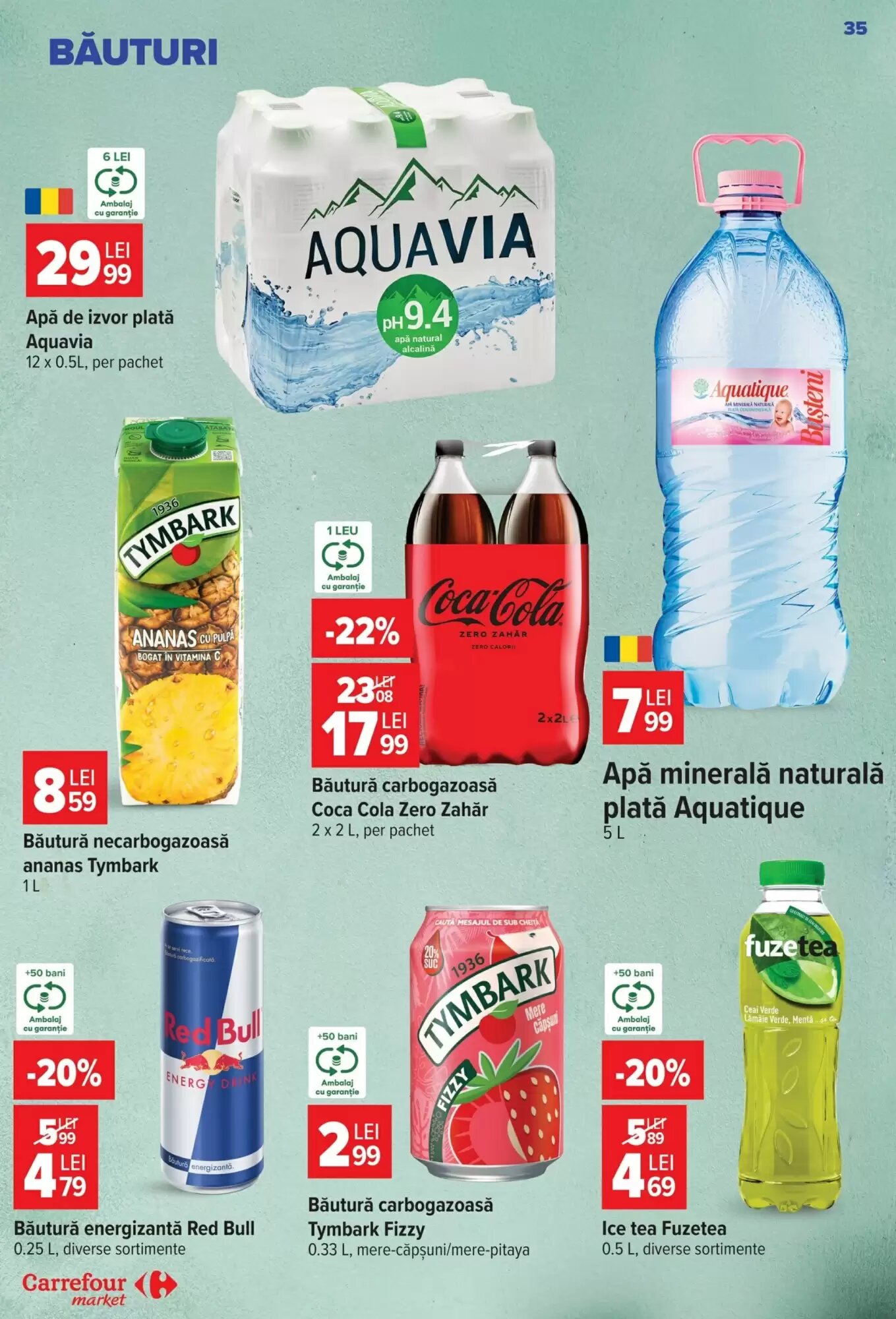 Catalogul cu oferte Carrefour Market valabil de la 30.09.2026 - Pagina 35.