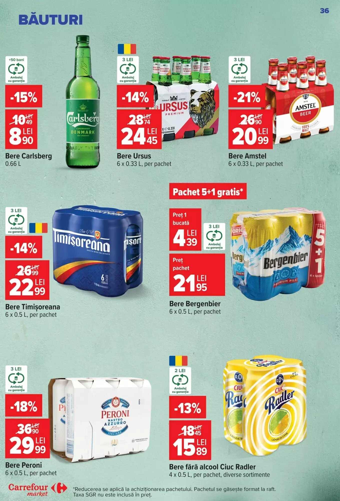 Catalogul cu oferte Carrefour Market valabil de la 30.09.2026 - Pagina 36.