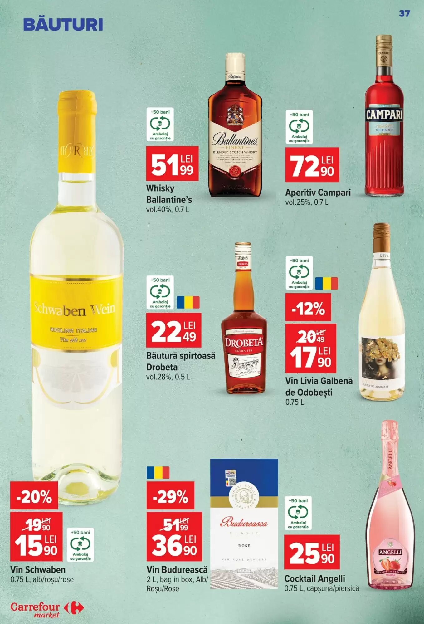 Catalogul cu oferte Carrefour Market valabil de la 30.09.2026 - Pagina 37.