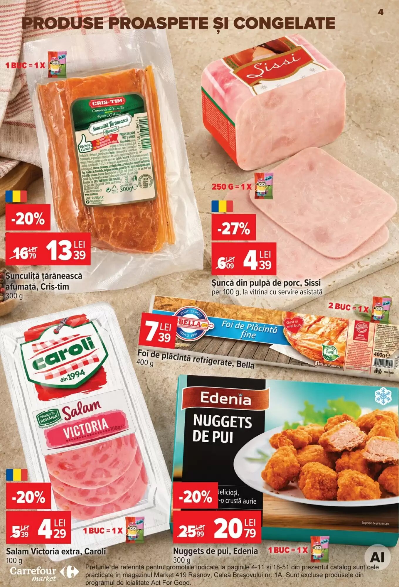 Catalogul cu oferte Carrefour Market valabil de la 30.09.2026 - Pagina 4.