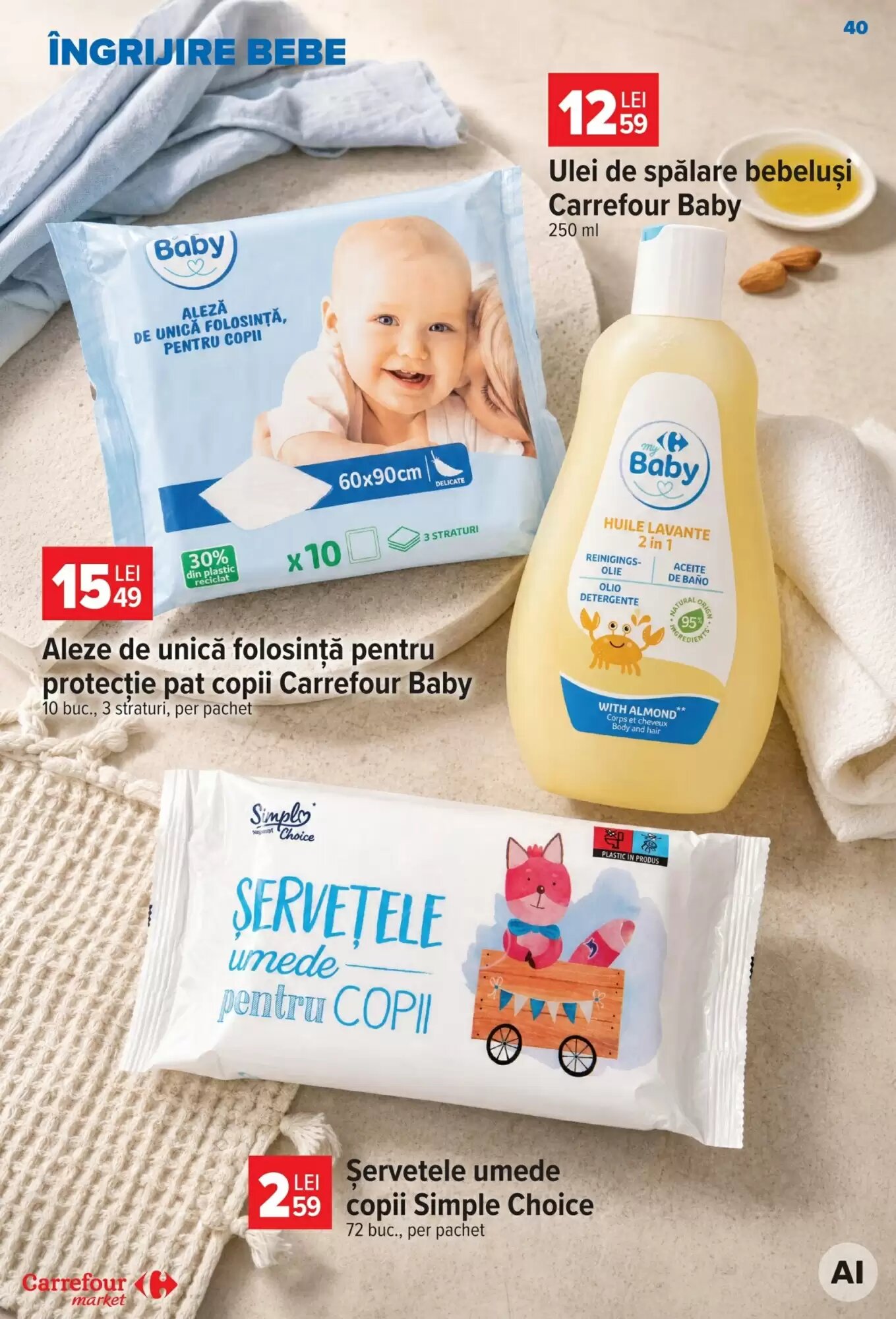 Catalogul cu oferte Carrefour Market valabil de la 30.09.2026 - Pagina 40.
