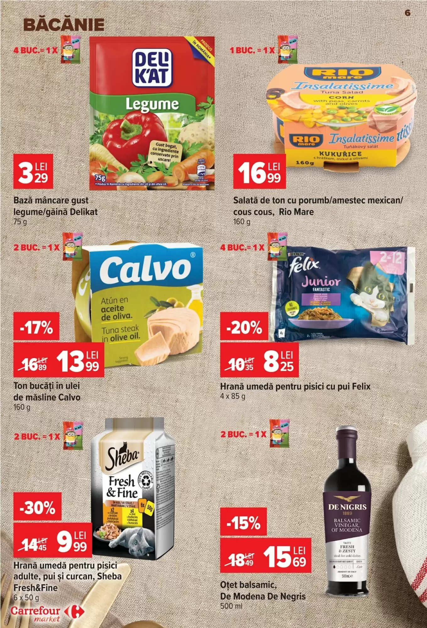 Catalogul cu oferte Carrefour Market valabil de la 30.09.2026 - Pagina 6.