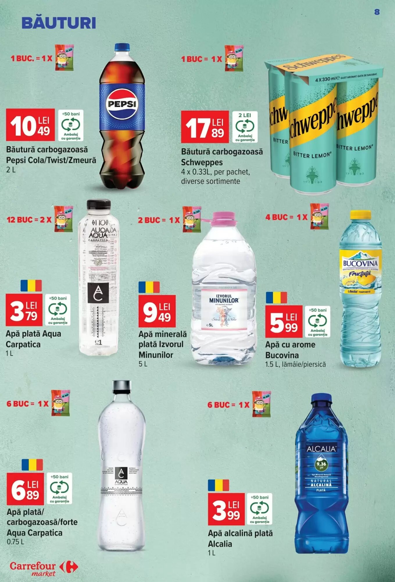 Catalogul cu oferte Carrefour Market valabil de la 30.09.2026 - Pagina 8.