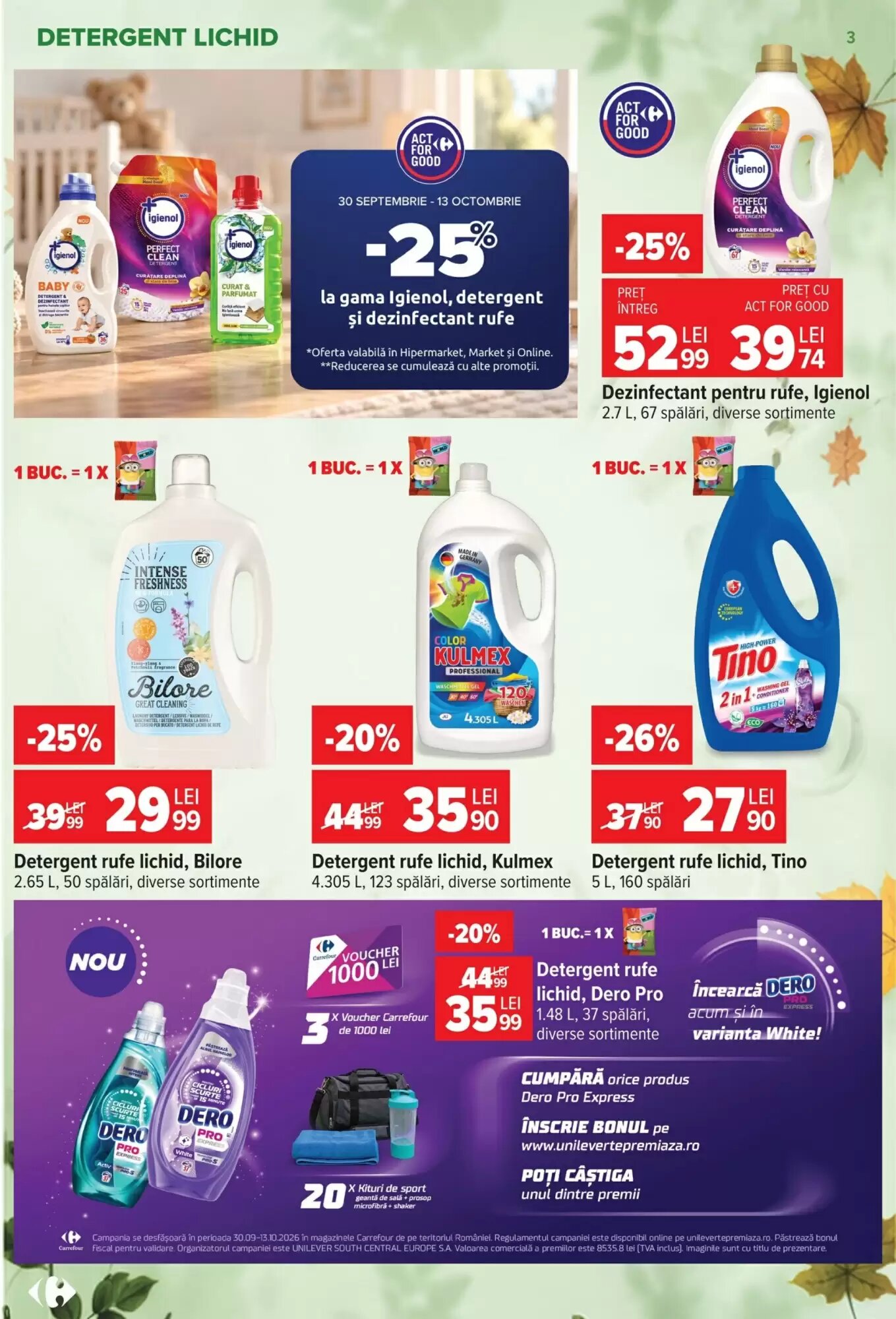 Catalogul cu oferte Carrefour valabil de la 30.09.2026 - Pagina 3.