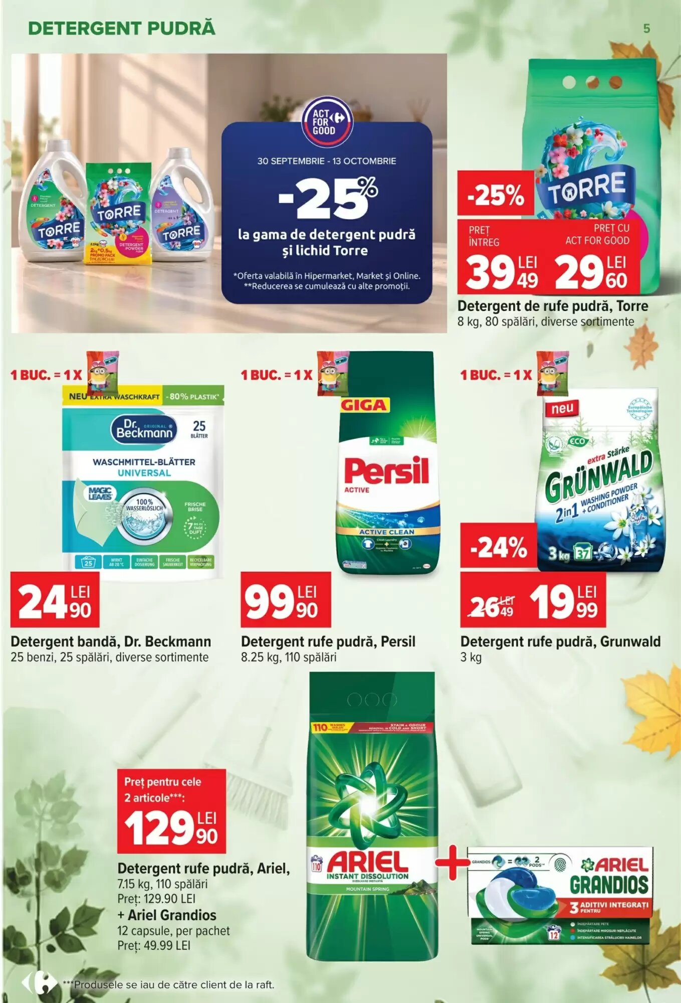 Catalogul cu oferte Carrefour valabil de la 30.09.2026 - Pagina 5.