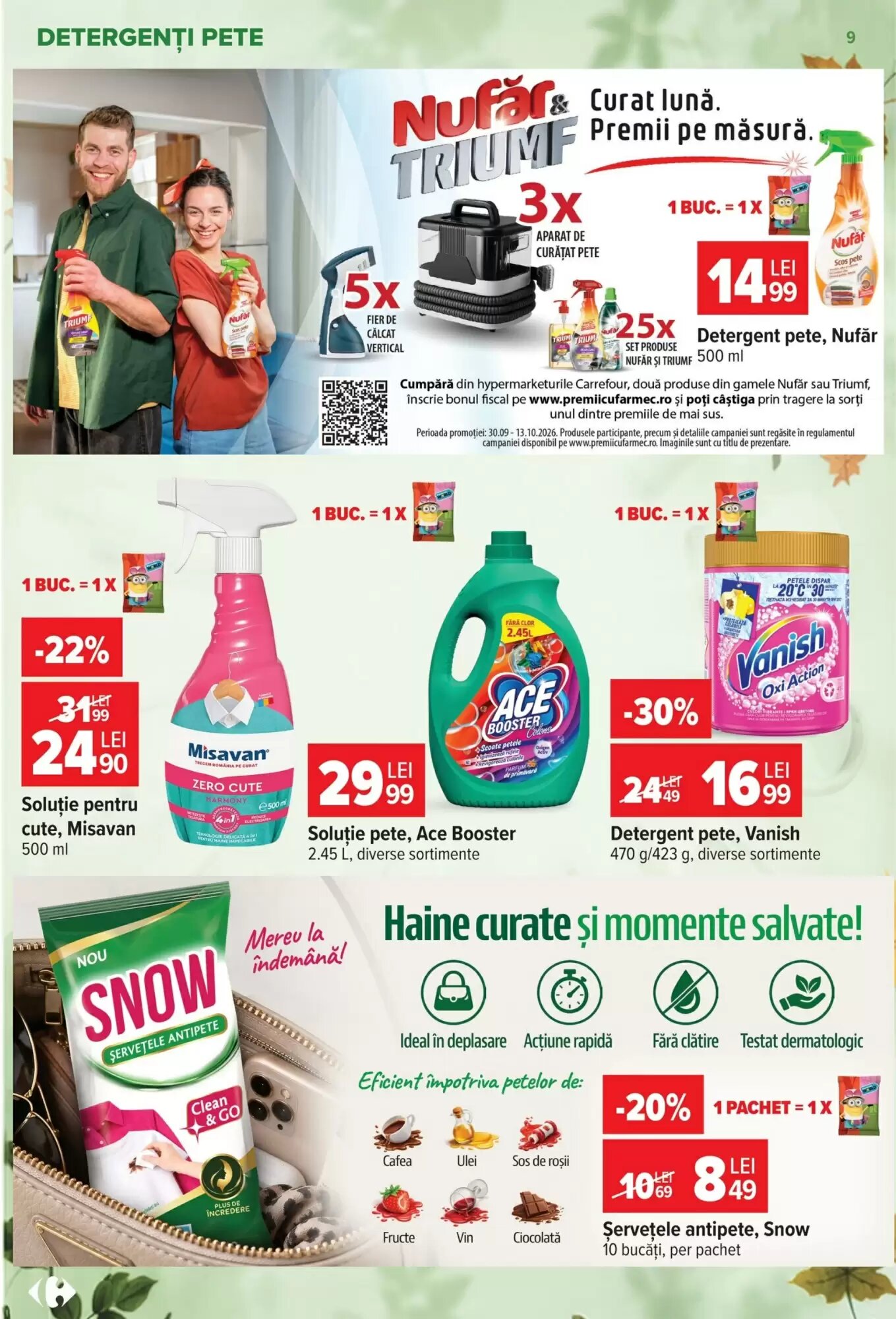 Catalogul cu oferte Carrefour valabil de la 30.09.2026 - Pagina 9.
