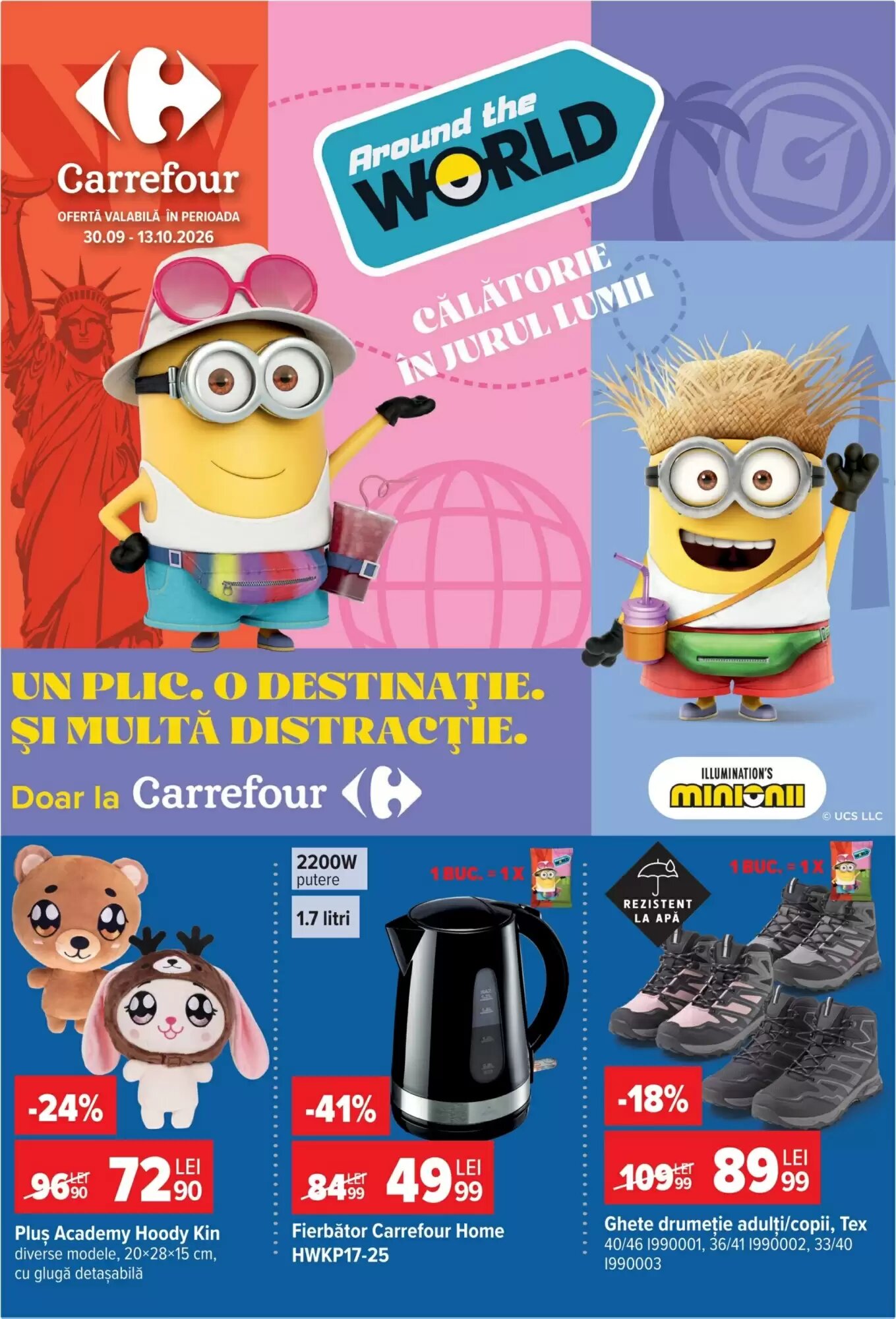 Catalogul cu oferte Carrefour valabil de la 30.09.2026 - Pagina 1.