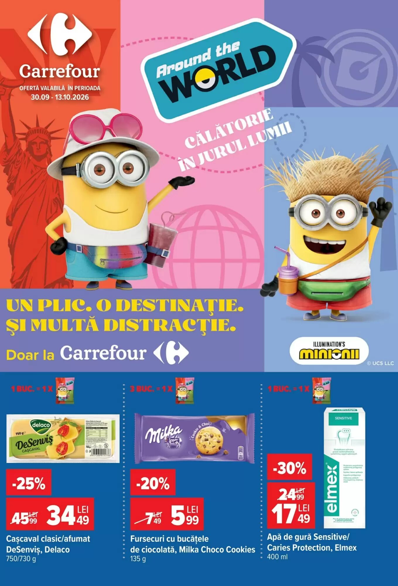 Catalogul cu oferte Carrefour valabil de la 30.09.2026 - Pagina 1.