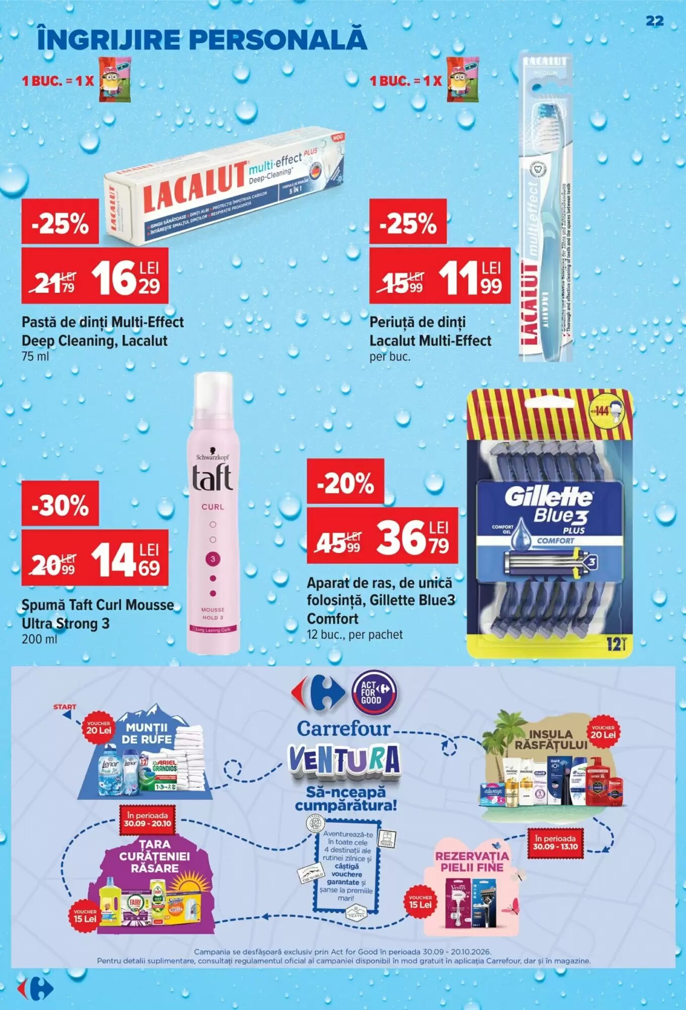 Catalogul cu oferte Carrefour valabil de la 30.09.2026 - Pagina 22.