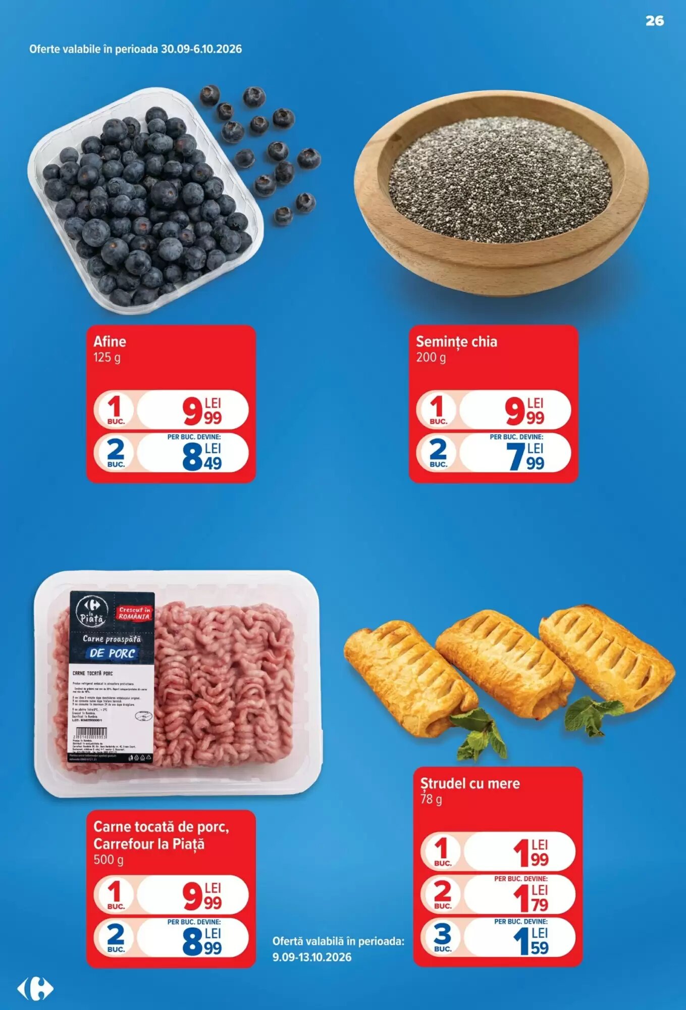 Catalogul cu oferte Carrefour valabil de la 30.09.2026 - Pagina 26.