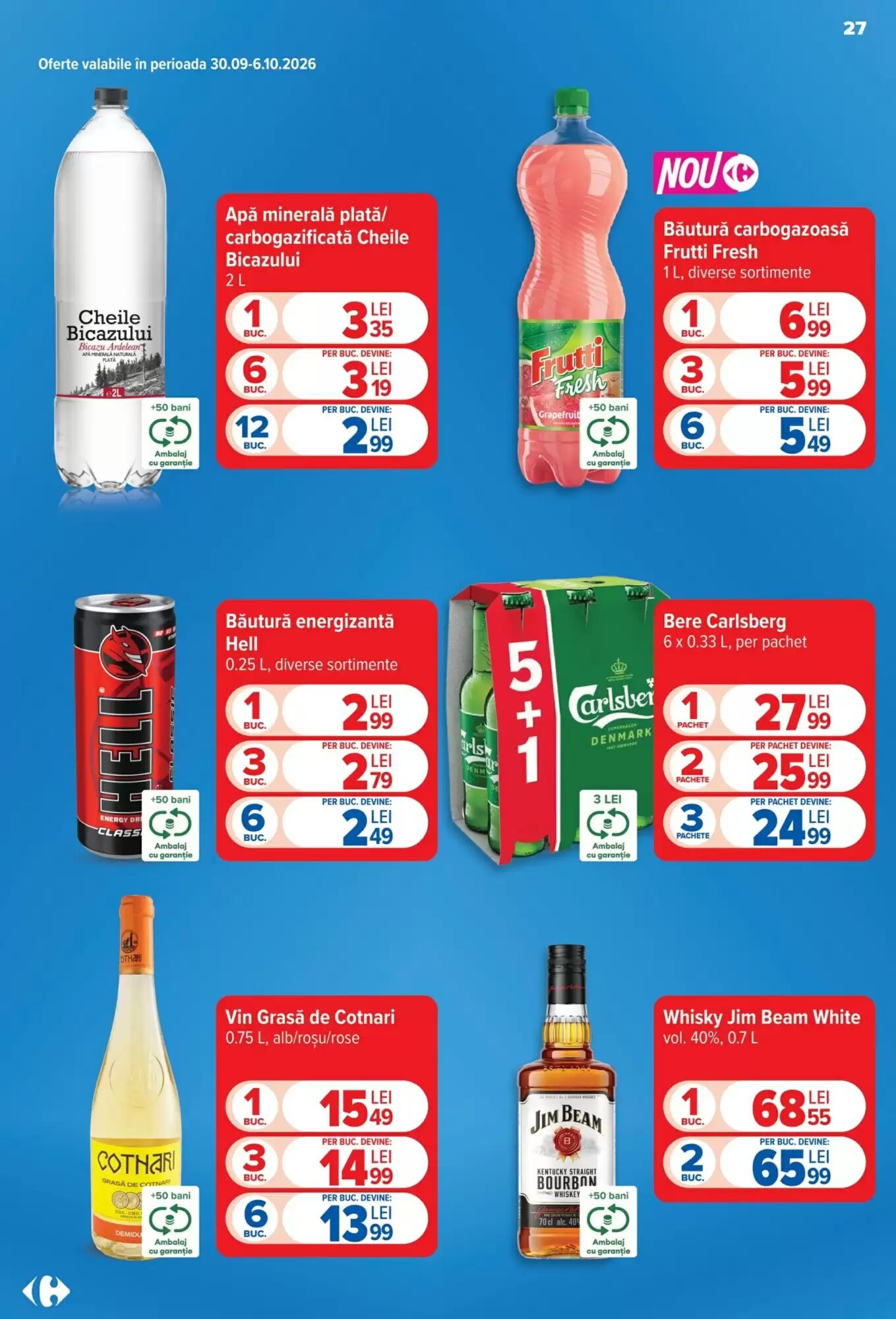 Catalogul cu oferte Carrefour valabil de la 30.09.2026 - Pagina 27.