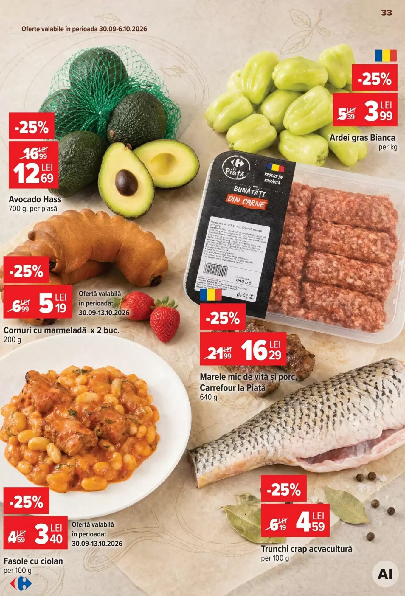 Catalogul cu oferte Carrefour valabil de la 30.09.2026 - Pagina 33.
