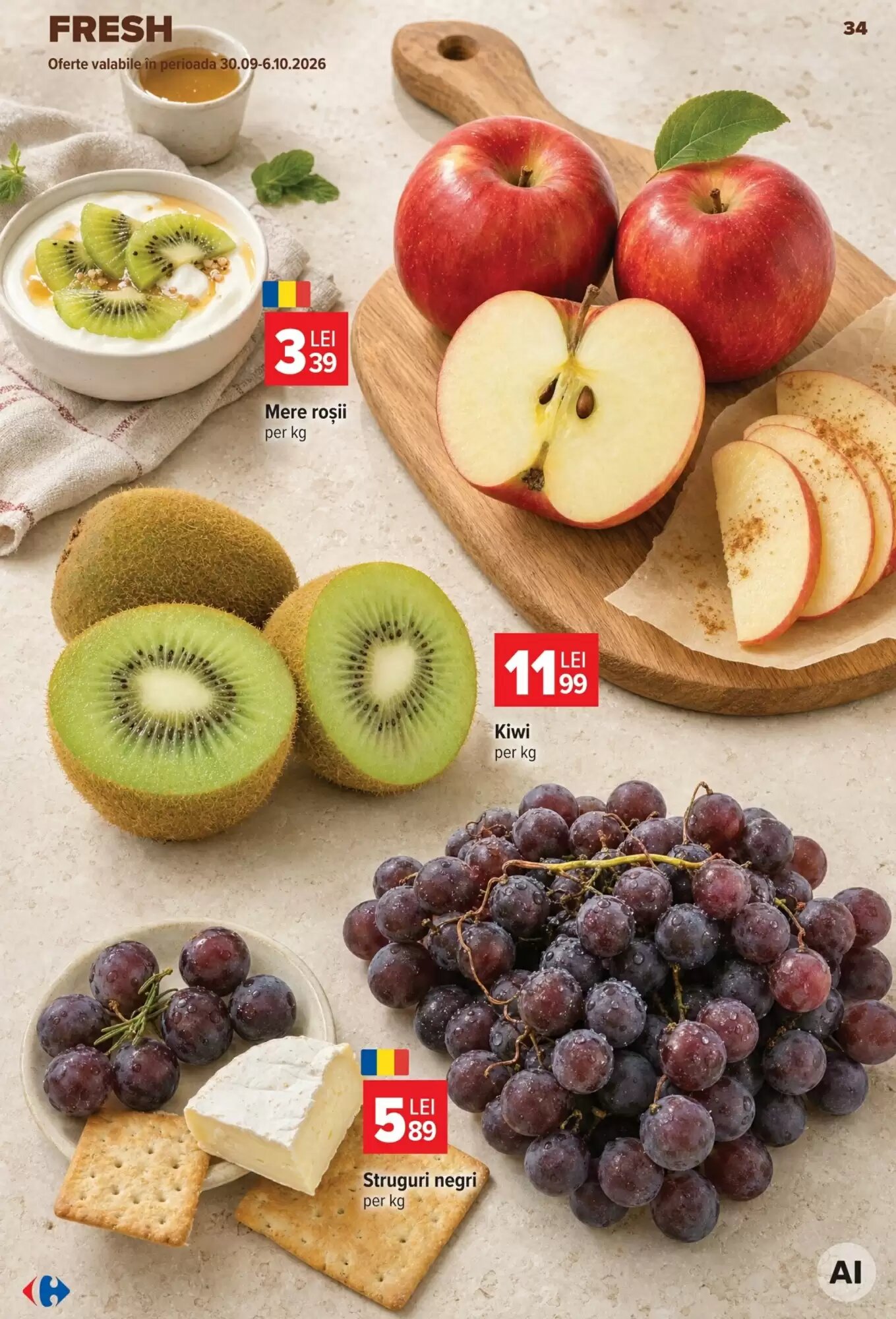 Catalogul cu oferte Carrefour valabil de la 30.09.2026 - Pagina 34.