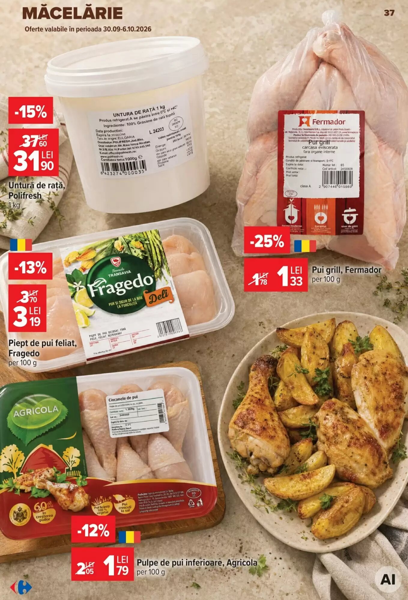 Catalogul cu oferte Carrefour valabil de la 30.09.2026 - Pagina 37.