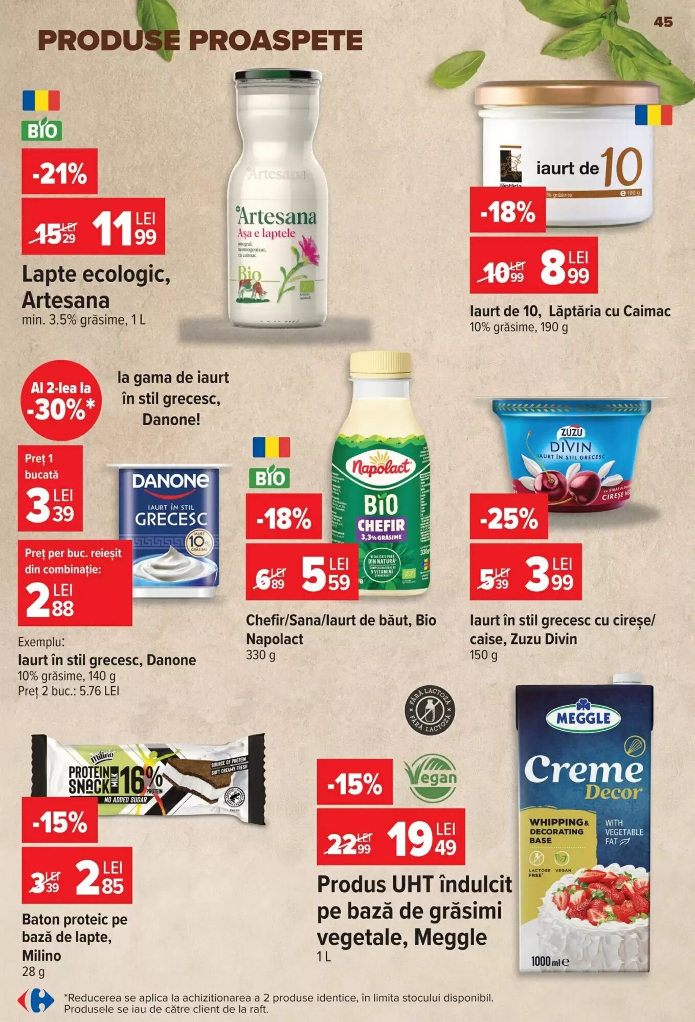 Catalogul cu oferte Carrefour valabil de la 30.09.2026 - Pagina 45.