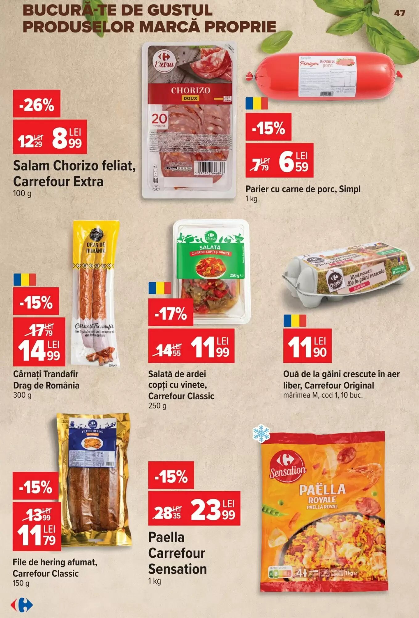 Catalogul cu oferte Carrefour valabil de la 30.09.2026 - Pagina 47.