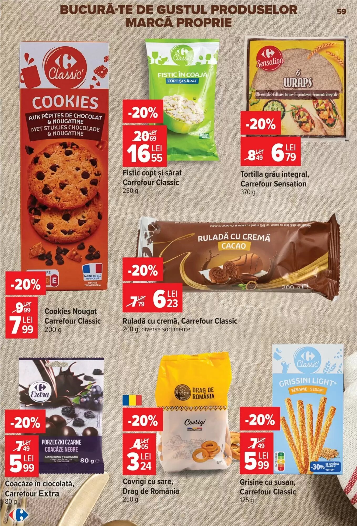 Catalogul cu oferte Carrefour valabil de la 30.09.2026 - Pagina 59.