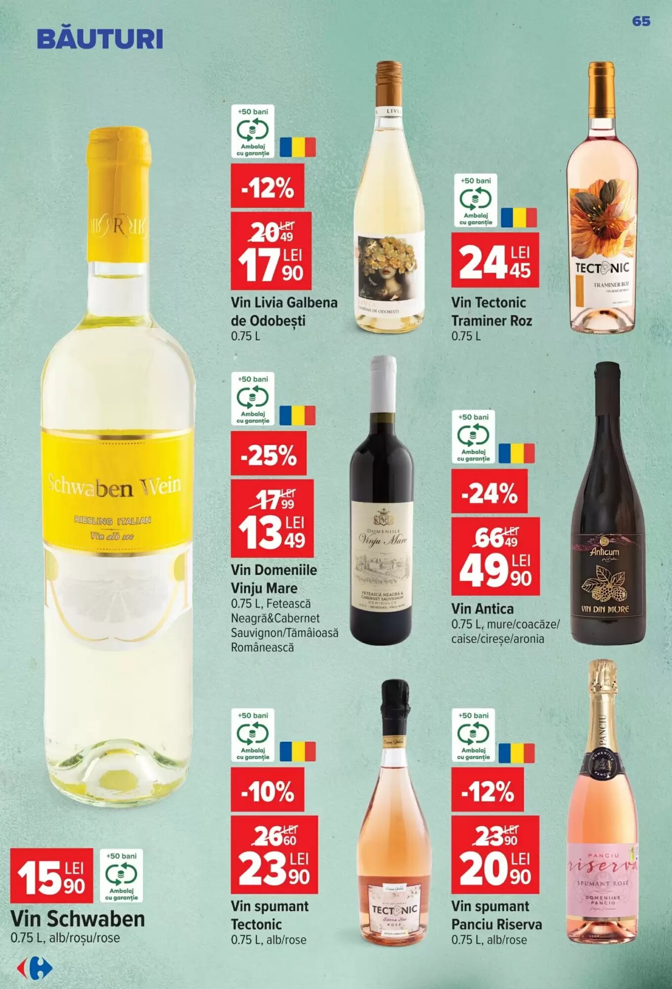 Catalogul cu oferte Carrefour valabil de la 30.09.2026 - Pagina 65.