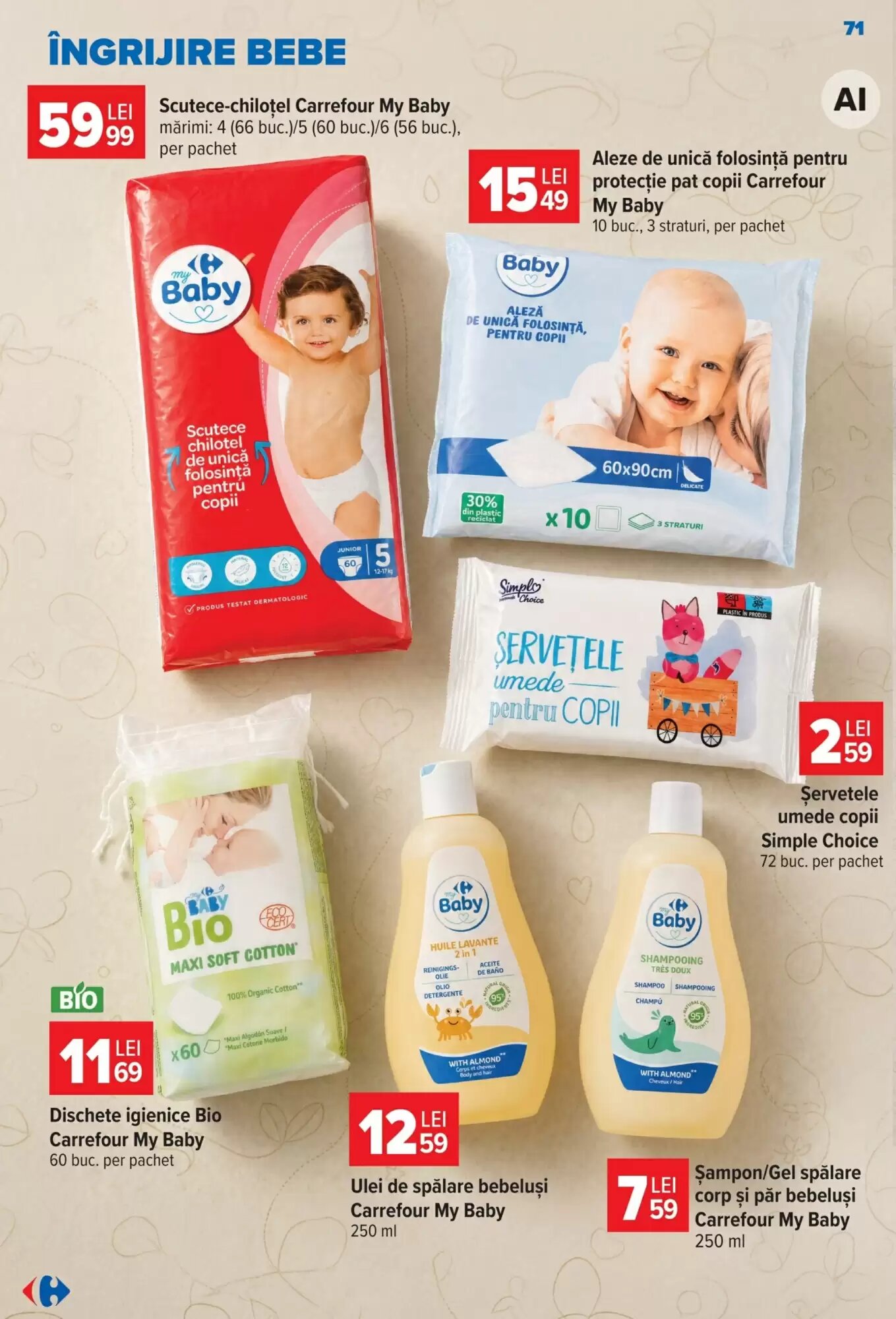 Catalogul cu oferte Carrefour valabil de la 30.09.2026 - Pagina 71.