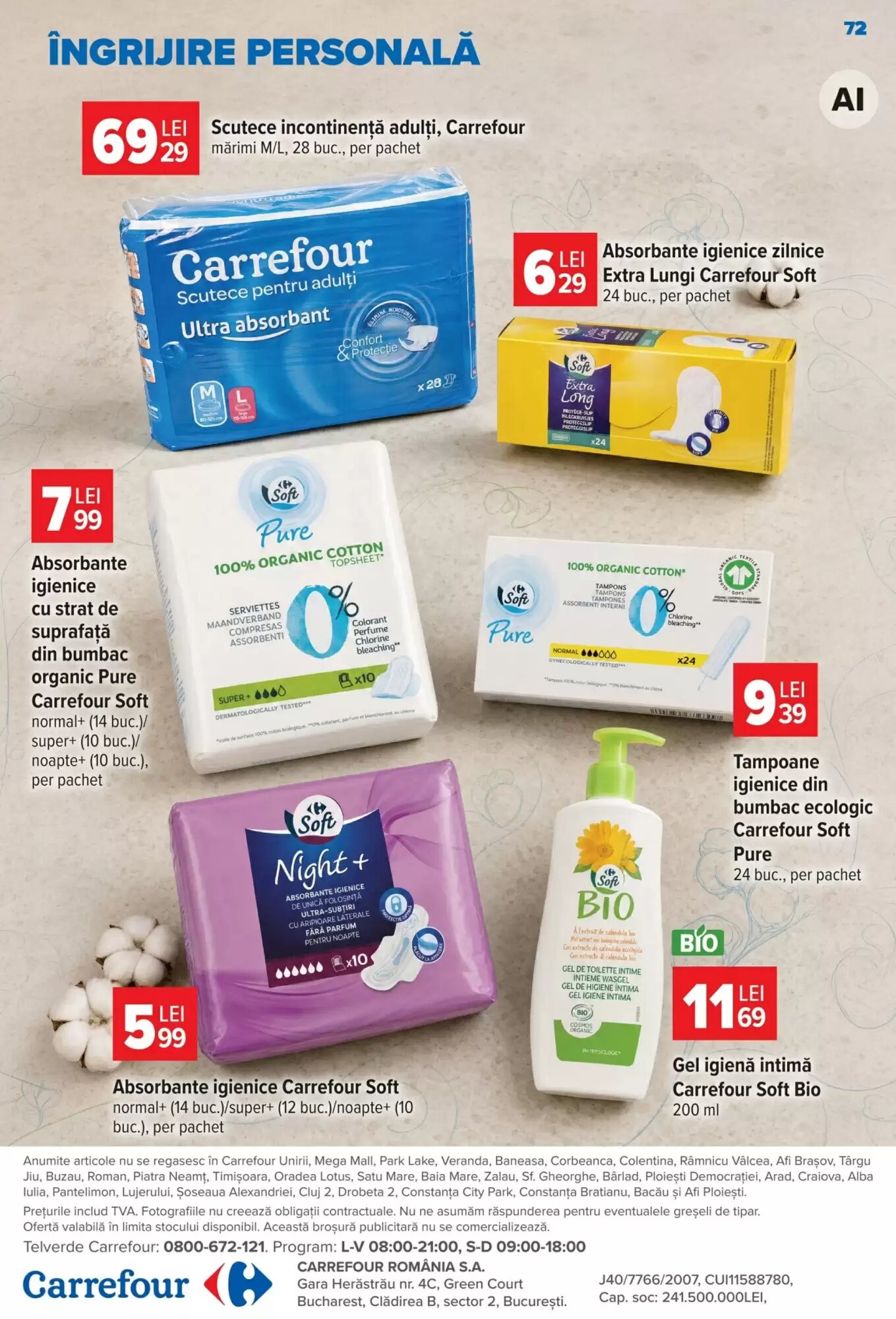 Catalogul cu oferte Carrefour valabil de la 30.09.2026 - Pagina 72.