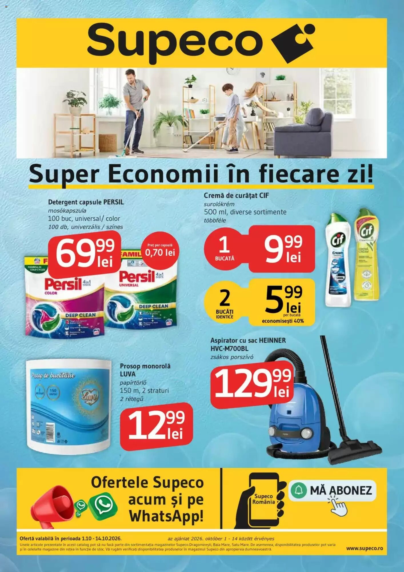 Catalogul cu oferte Supeco valabil de la 01.10.2026 - Pagina 1.