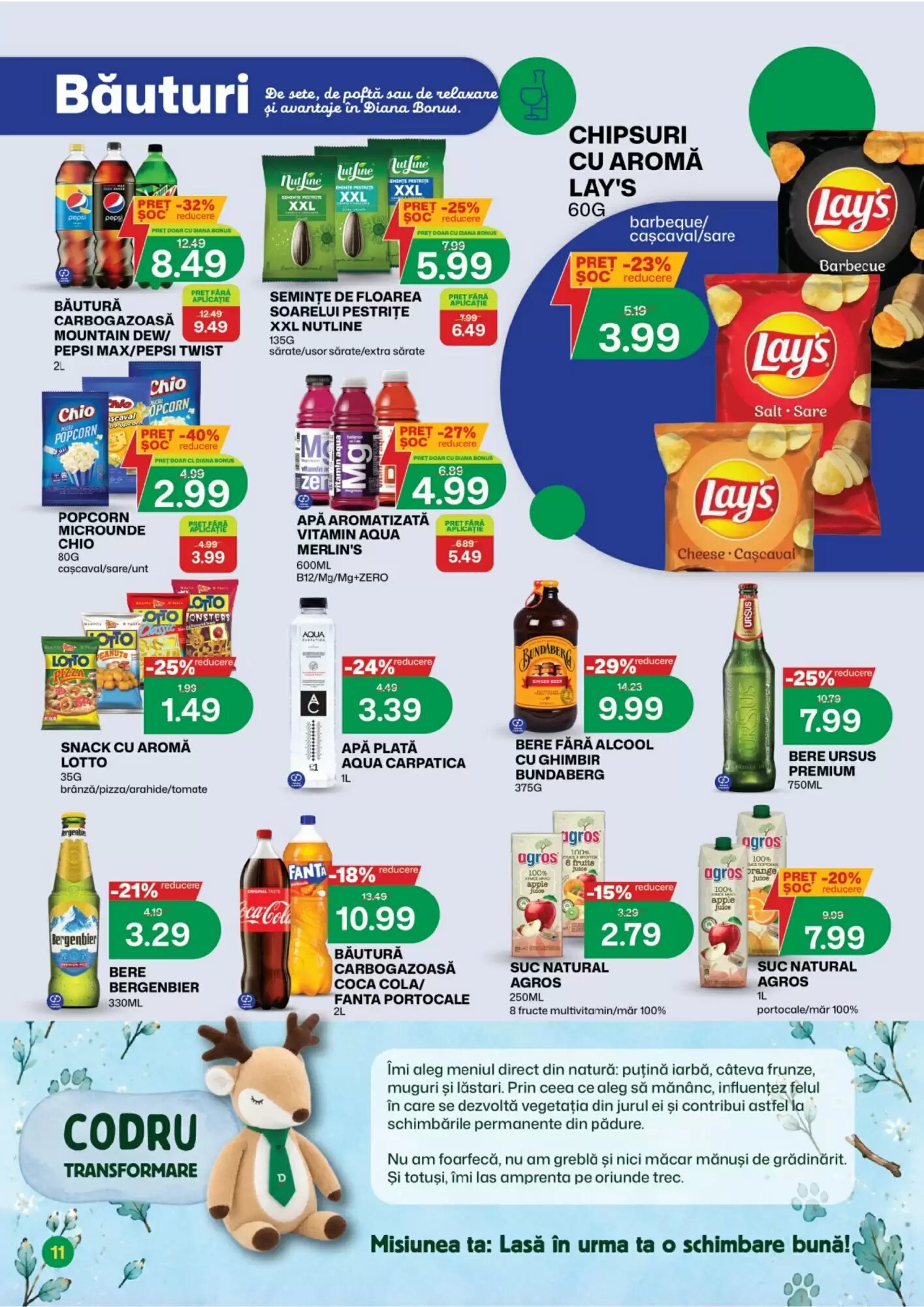 Catalogul cu oferte Diana Supermarket valabil de la 01.10.2026 - Pagina 11.