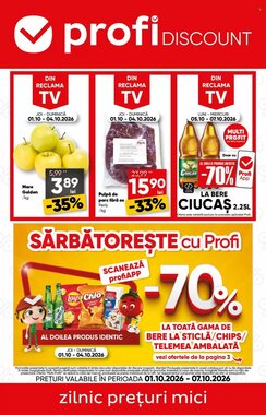 Catalogul cu oferte PROFI valabil de la 01.10.2026
