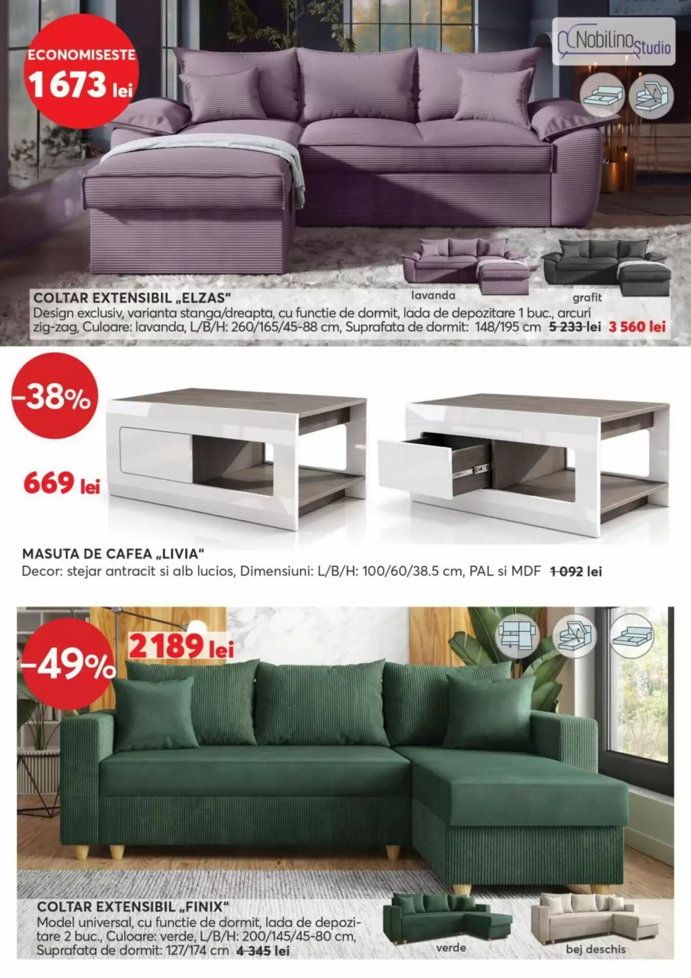 Catalogul cu oferte Mobila Videnov valabil de la 01.10.2026 - Pagina 7.