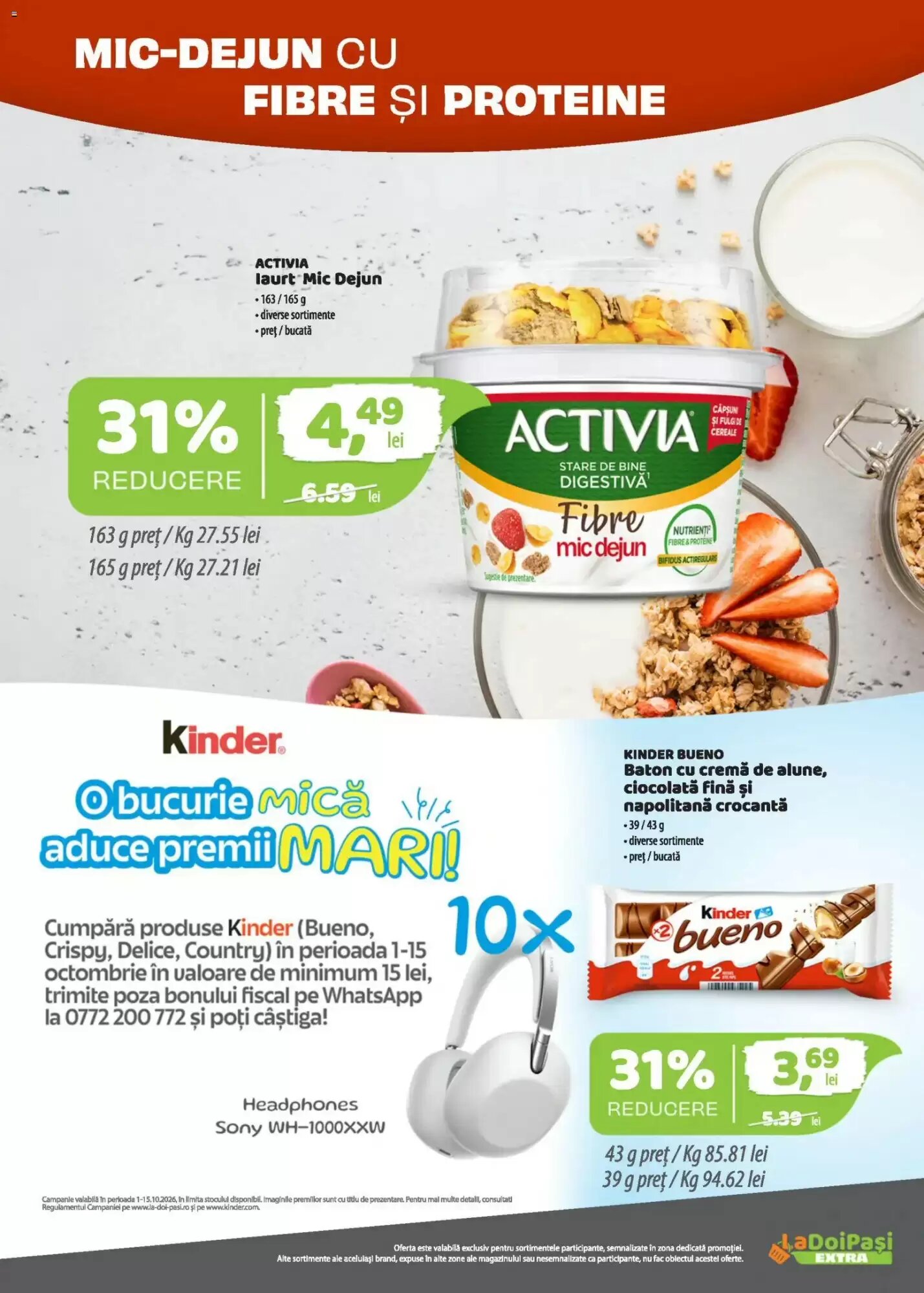 Catalogul cu oferte La Doi Pasi valabil de la 01.10.2026 - Pagina 3.