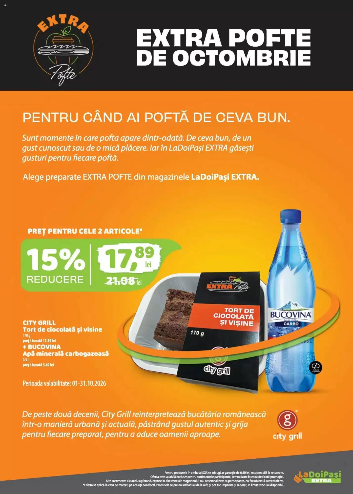Catalogul cu oferte La Doi Pasi valabil de la 01.10.2026 - Pagina 5.