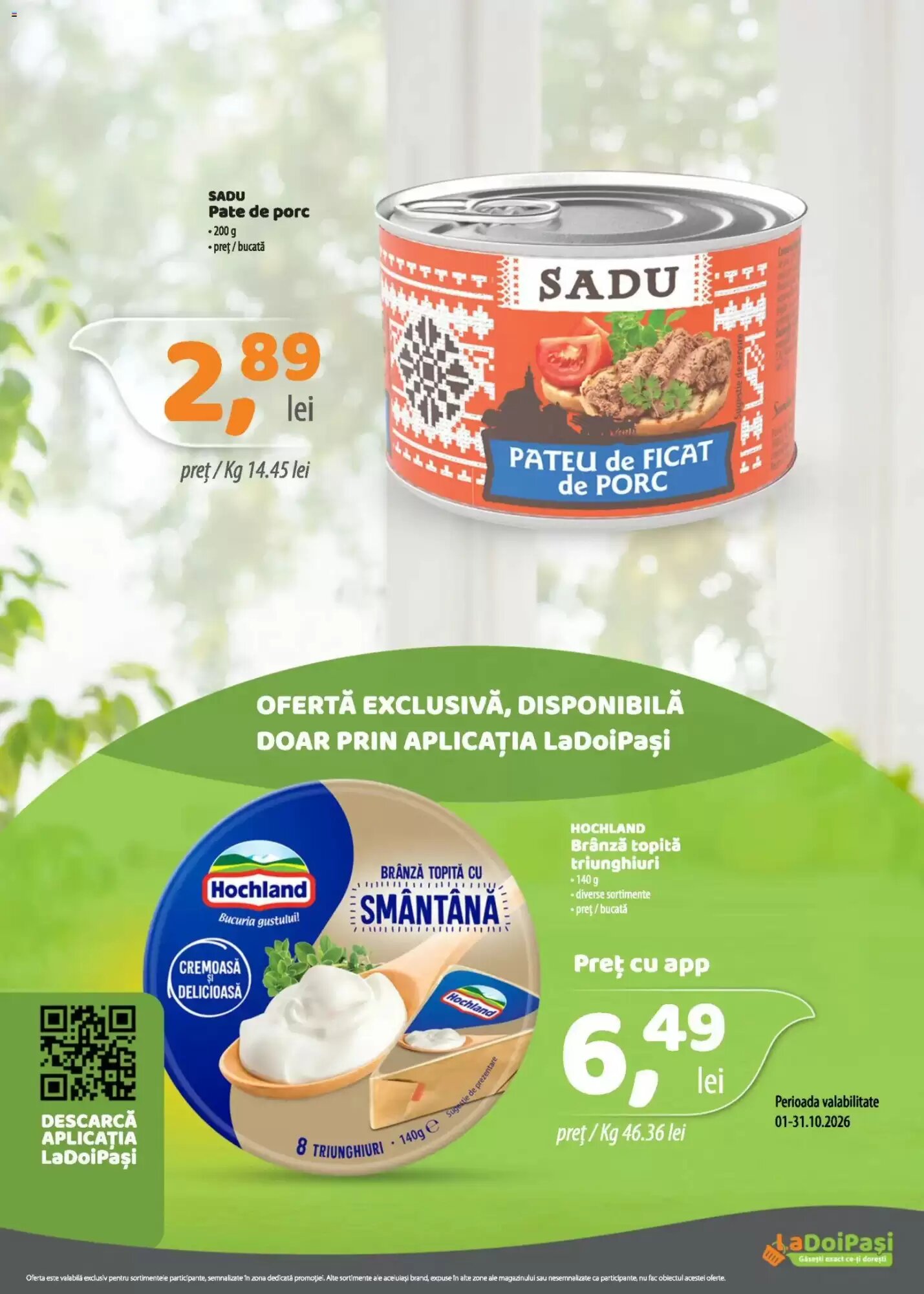 Catalogul cu oferte La Doi Pasi valabil de la 01.10.2026 - Pagina 4.