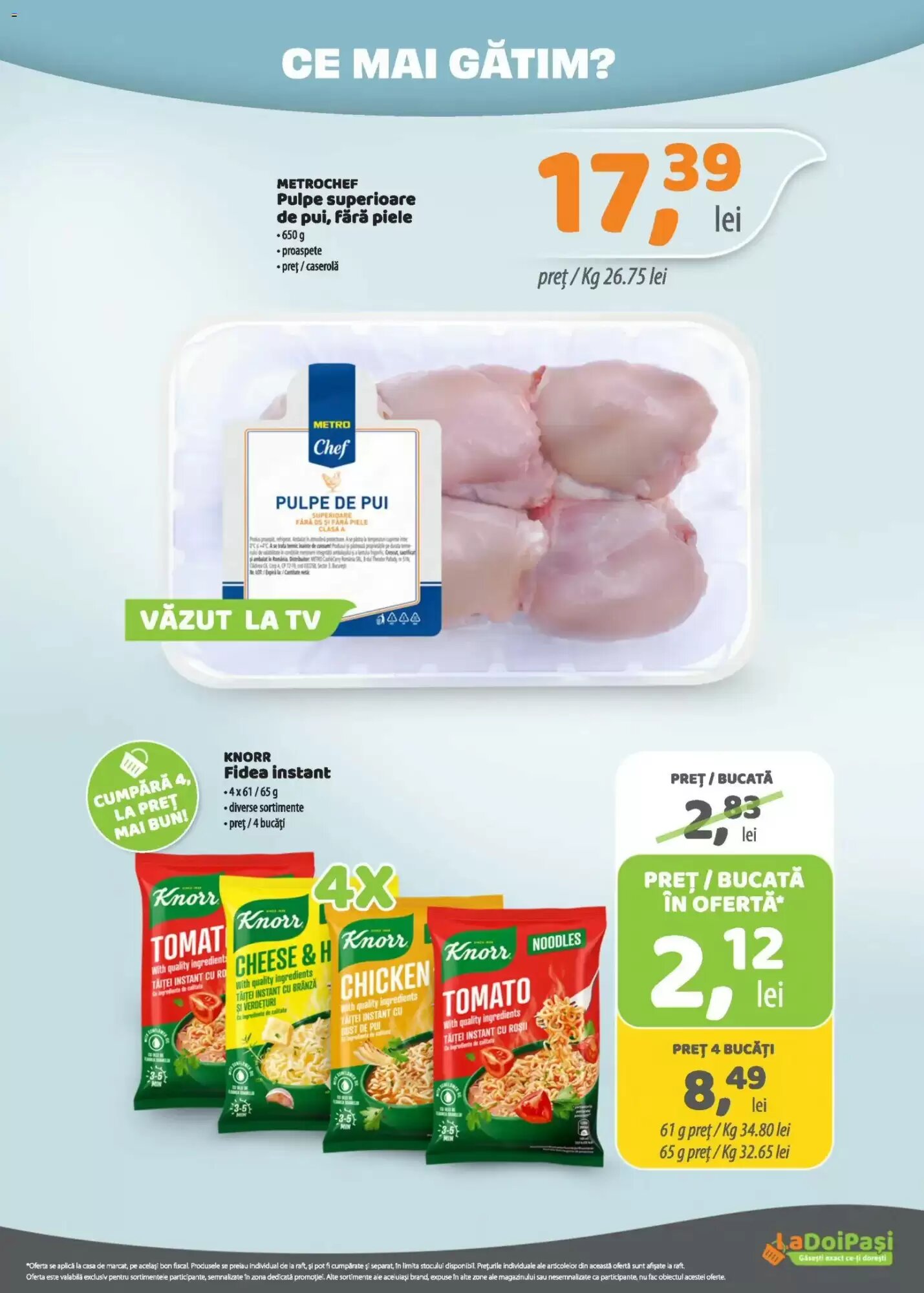 Catalogul cu oferte La Doi Pasi valabil de la 01.10.2026 - Pagina 5.