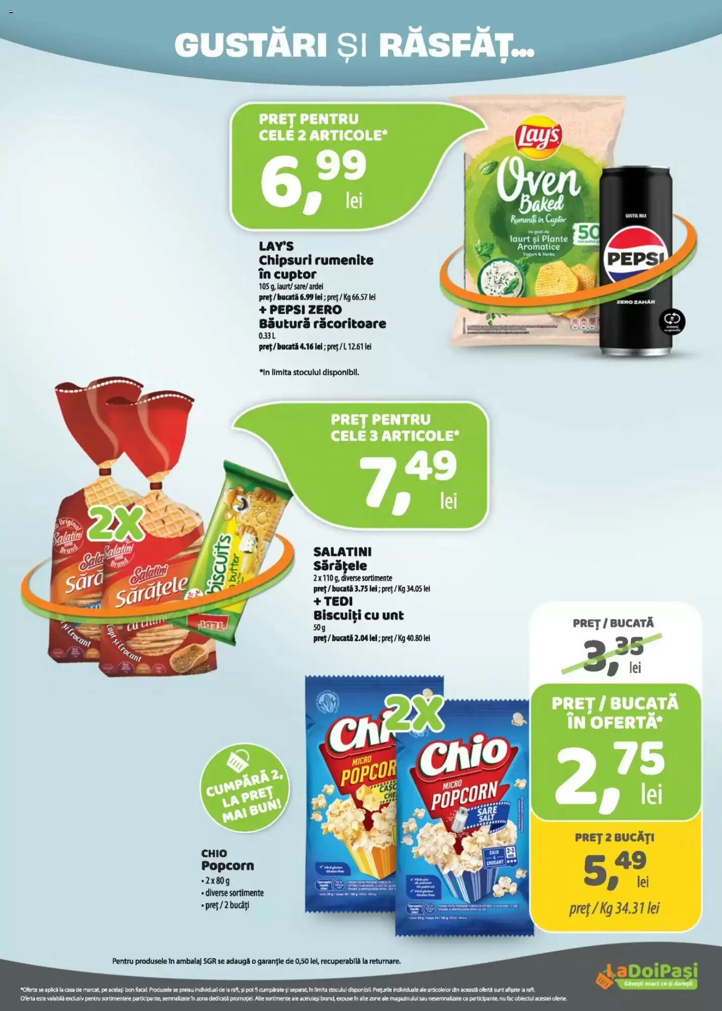 Catalogul cu oferte La Doi Pasi valabil de la 01.10.2026 - Pagina 7.