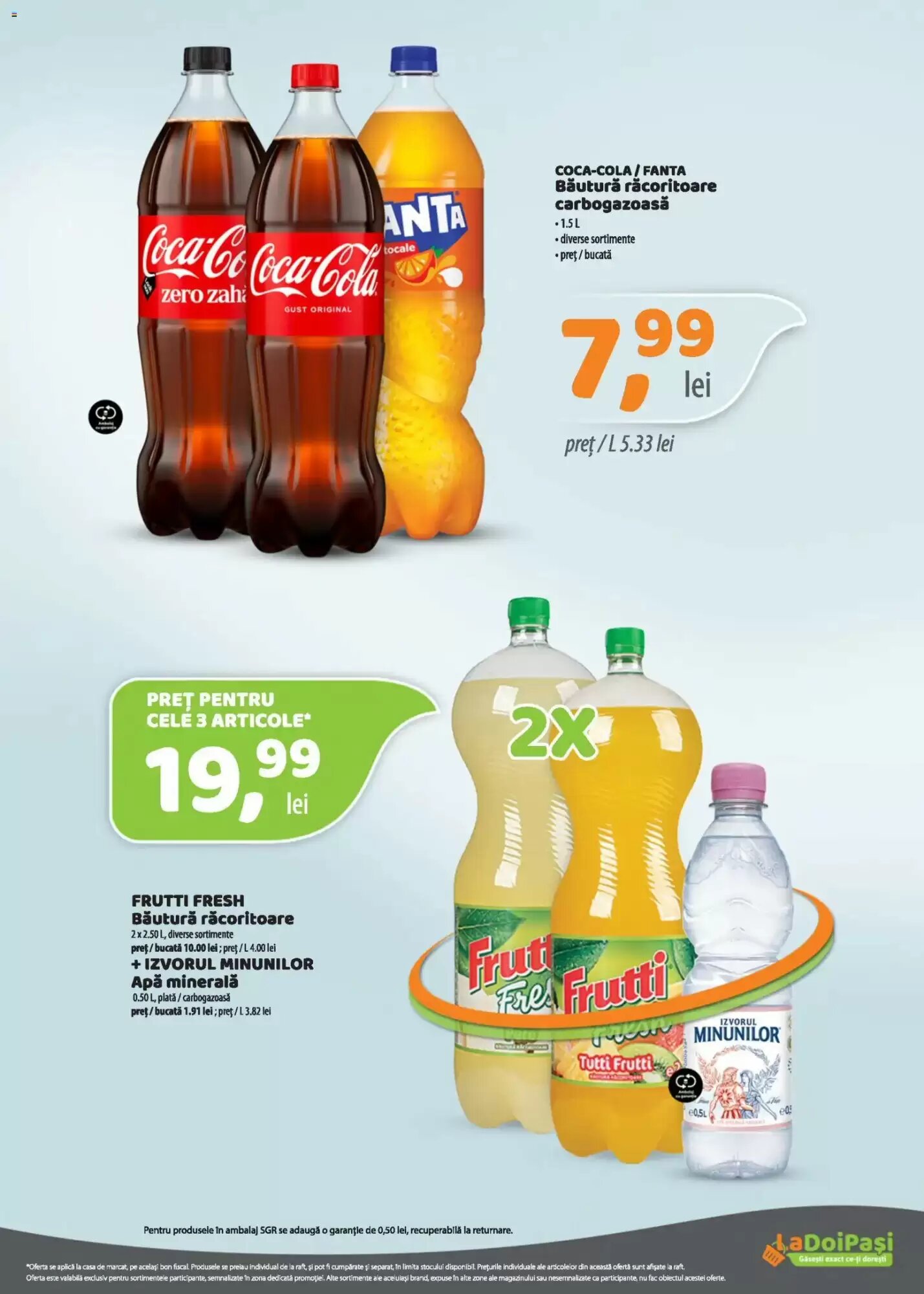 Catalogul cu oferte La Doi Pasi valabil de la 01.10.2026 - Pagina 8.