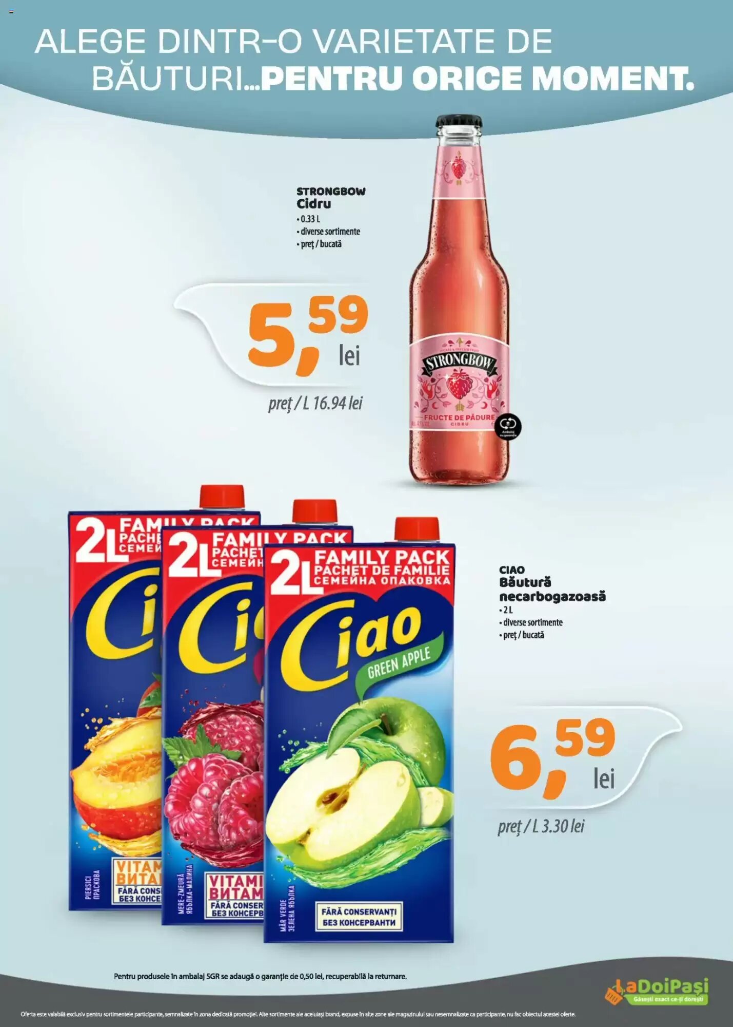 Catalogul cu oferte La Doi Pasi valabil de la 01.10.2026 - Pagina 9.