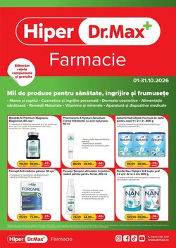 Catalogul cu oferte Dr.Max valabil de la 01.10.2026