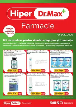 Catalogul cu oferte Dr.Max valabil de la 01.10.2026